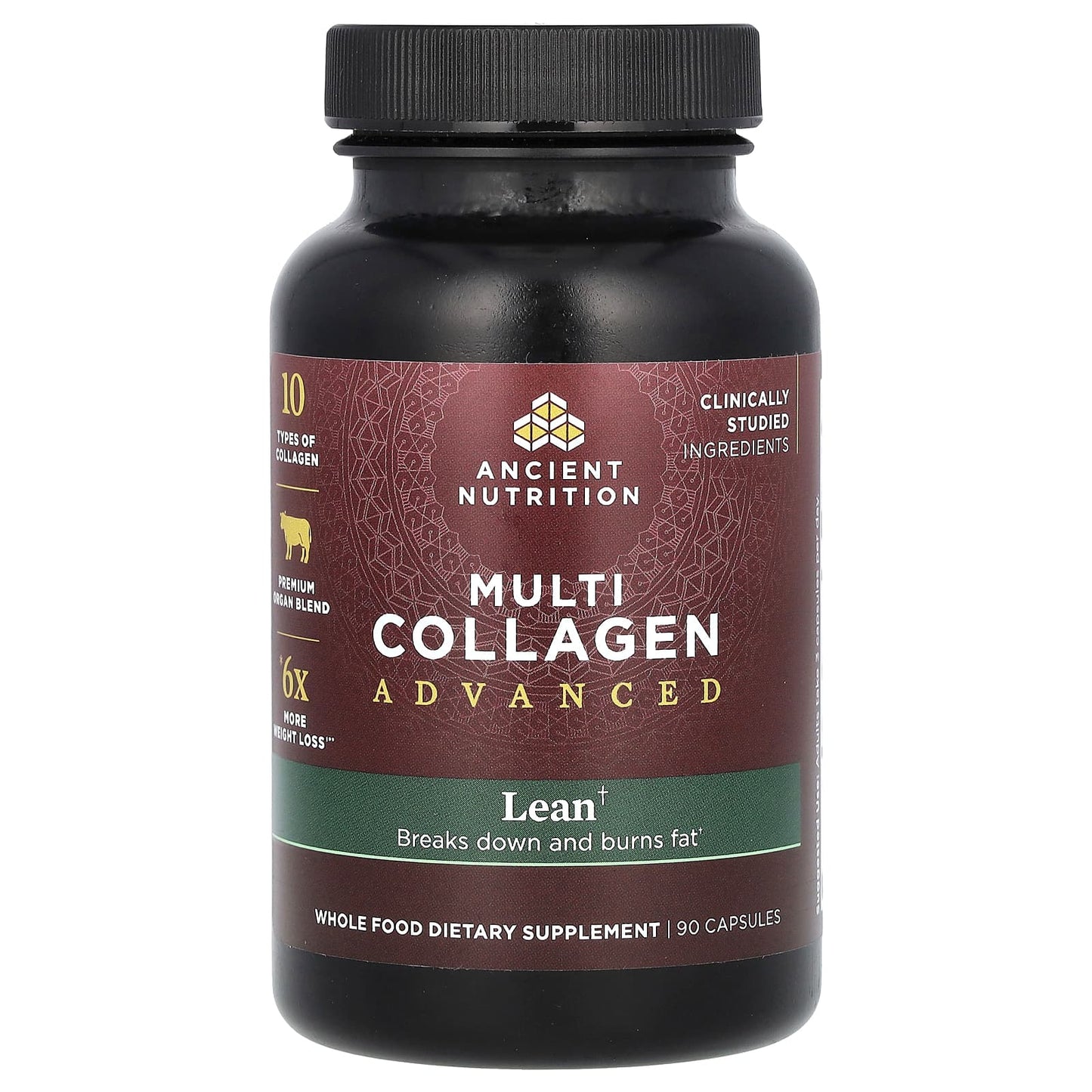 Ancient Nutrition Multi Collagen Advanced Lean Supplement for Weight Loss - Image 1