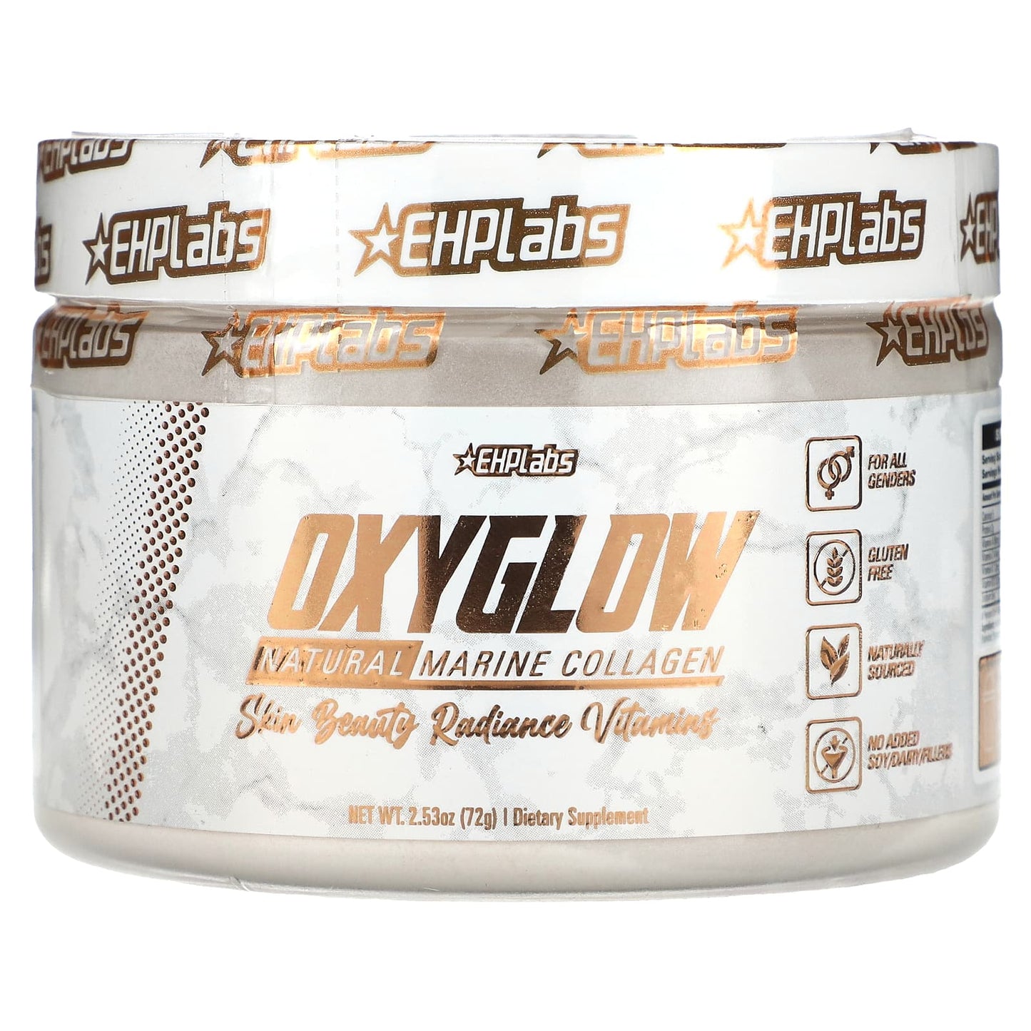 EHPlabs OxyGlow Marine Collagen Supplement 72g - Image 1