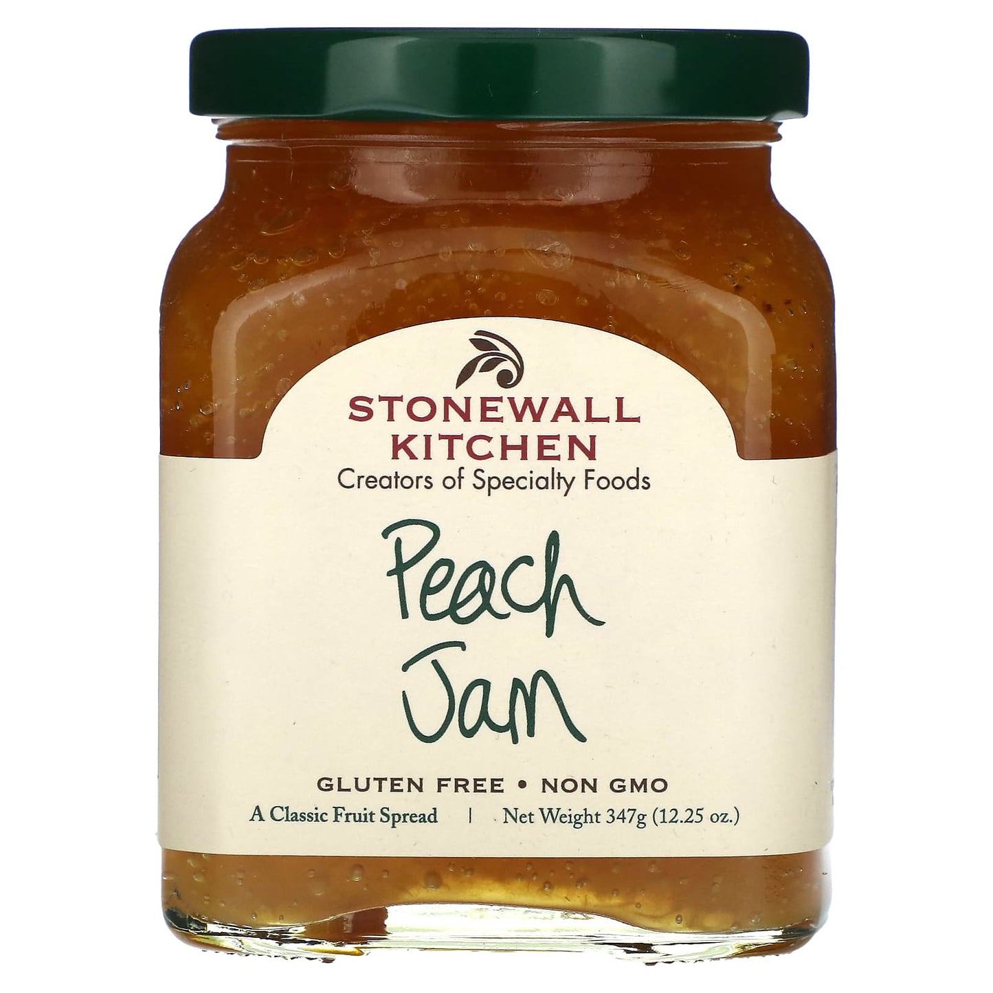 Stonewall Kitchen, Peach Jam, 12.25 oz (347 g) - Image 1