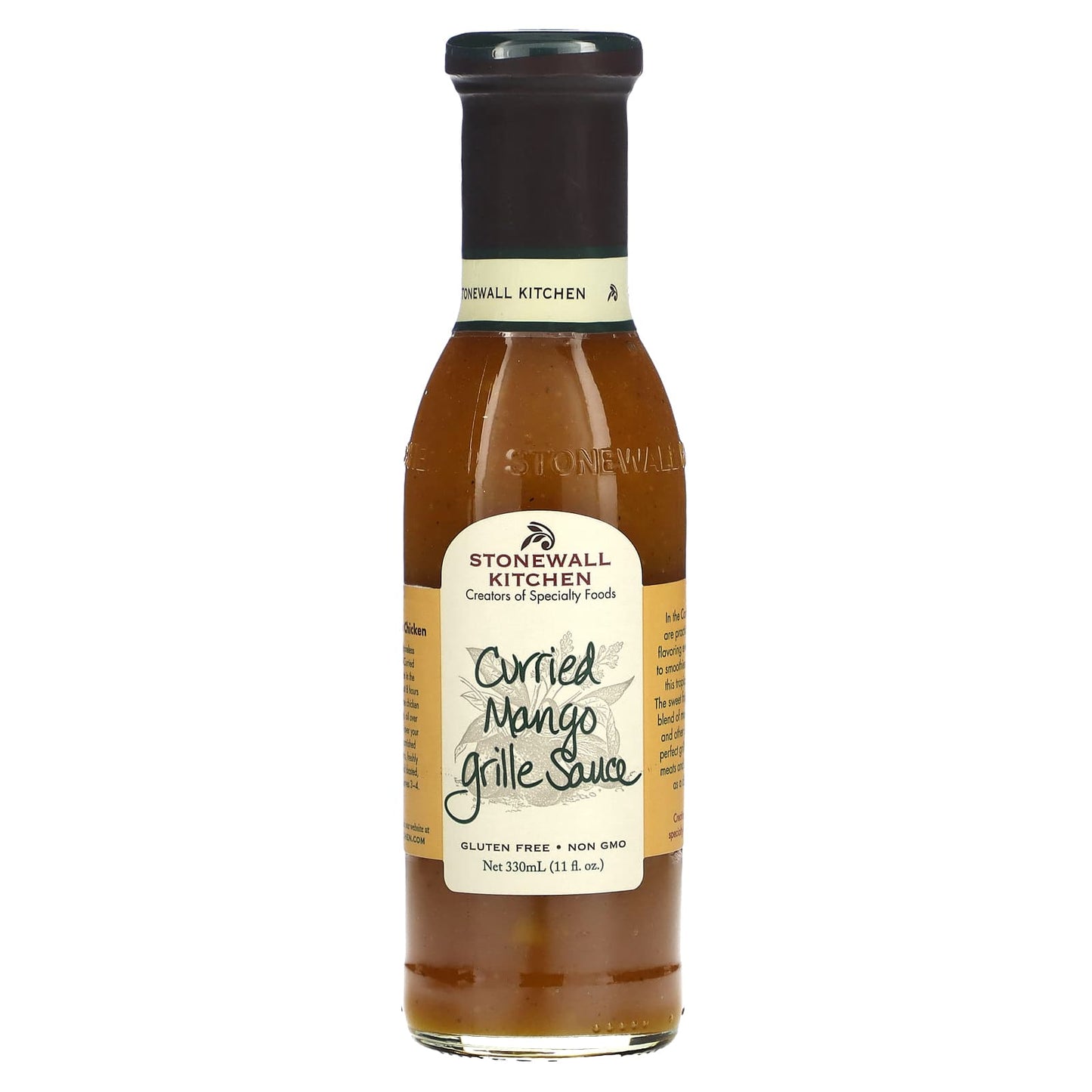 Stonewall Kitchen, Curried Mango Grille Sauce, 11 fl oz (330 ml) - Image 1