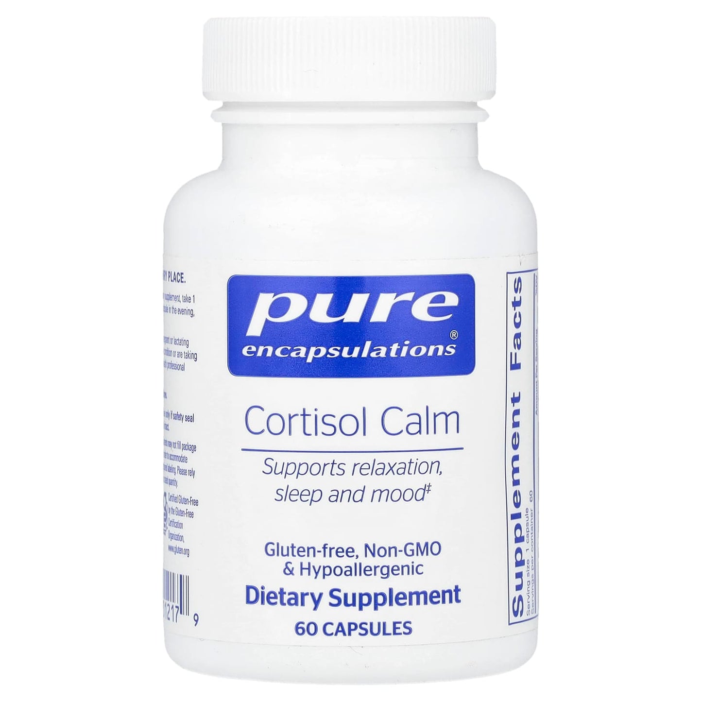 Pure Encapsulations, Cortisol Calm, 60 Capsules - Image 1