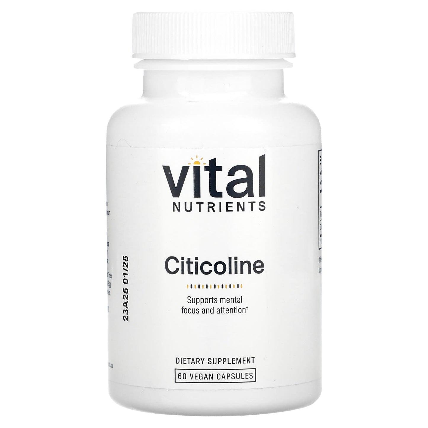 Vital Nutrients, Citicoline, 60 Vegan Capsules - Image 1