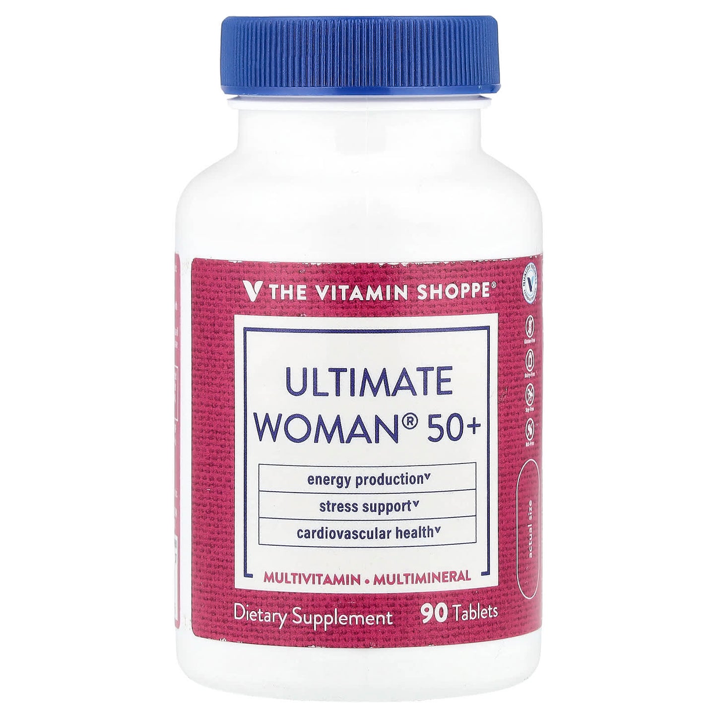 The Vitamin Shoppe, Ultimate Woman® 50+, Multivitamin & Multimineral, 90 Tablets - Image 1
