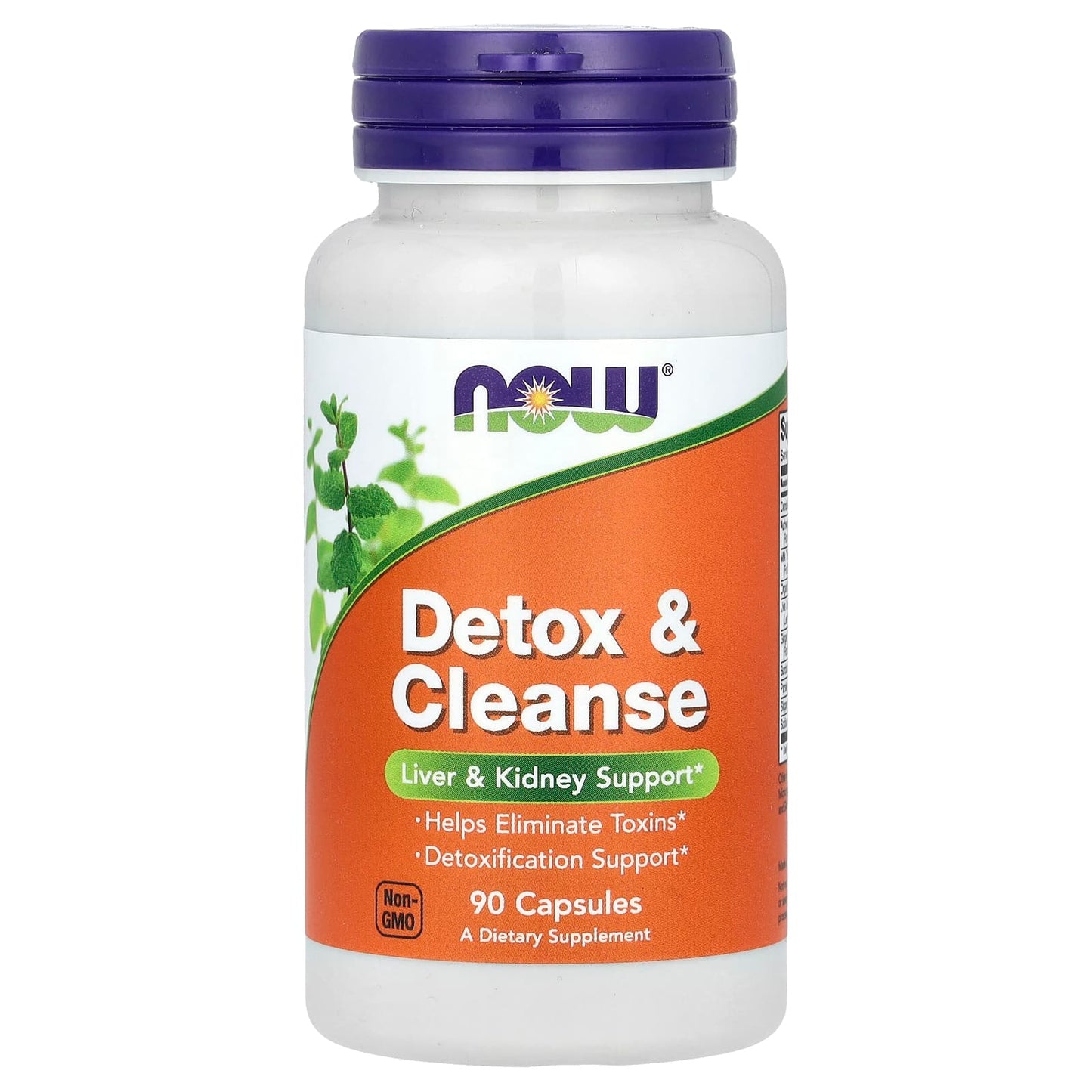 NOW Foods, Detox & Cleanse, 90 Capsules - Image 1