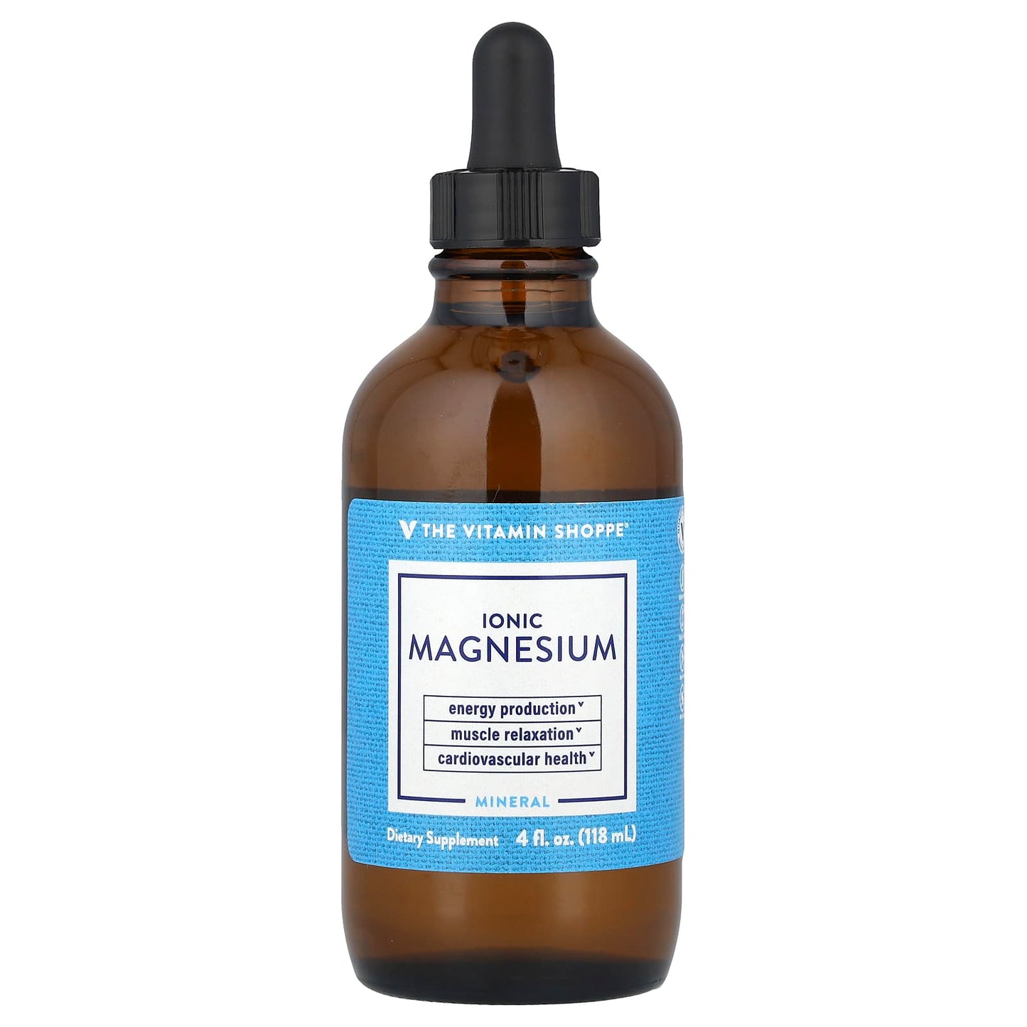The Vitamin Shoppe, Ionic Magnesium, 4 fl oz (118 ml) - Image 1