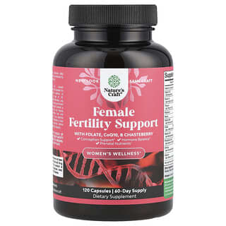 Fertility Support for Women with Nature's Craft - 120 Capsules