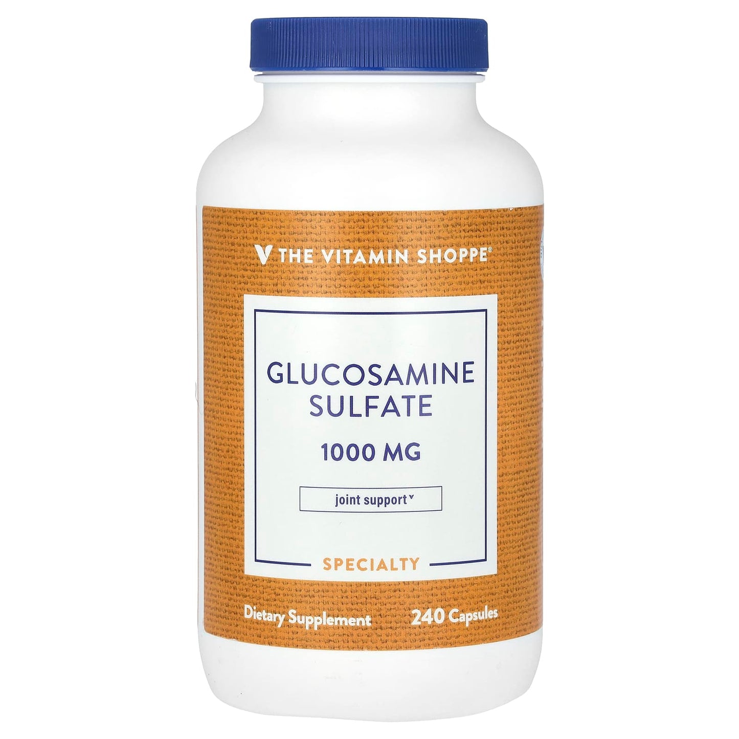 The Vitamin Shoppe, Glucosamine Sulfate, 1,000 mg, 240 Capsules - Image 1