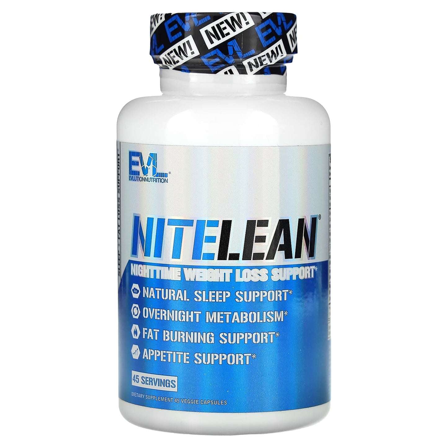 EVLution Nutrition NiteLean Nighttime Weight Loss & Sleep Support - Image 1
