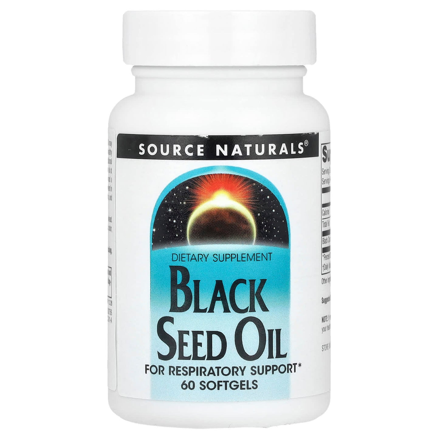 Source Naturals, Black Seed Oil, 60 Softgels - Image 1