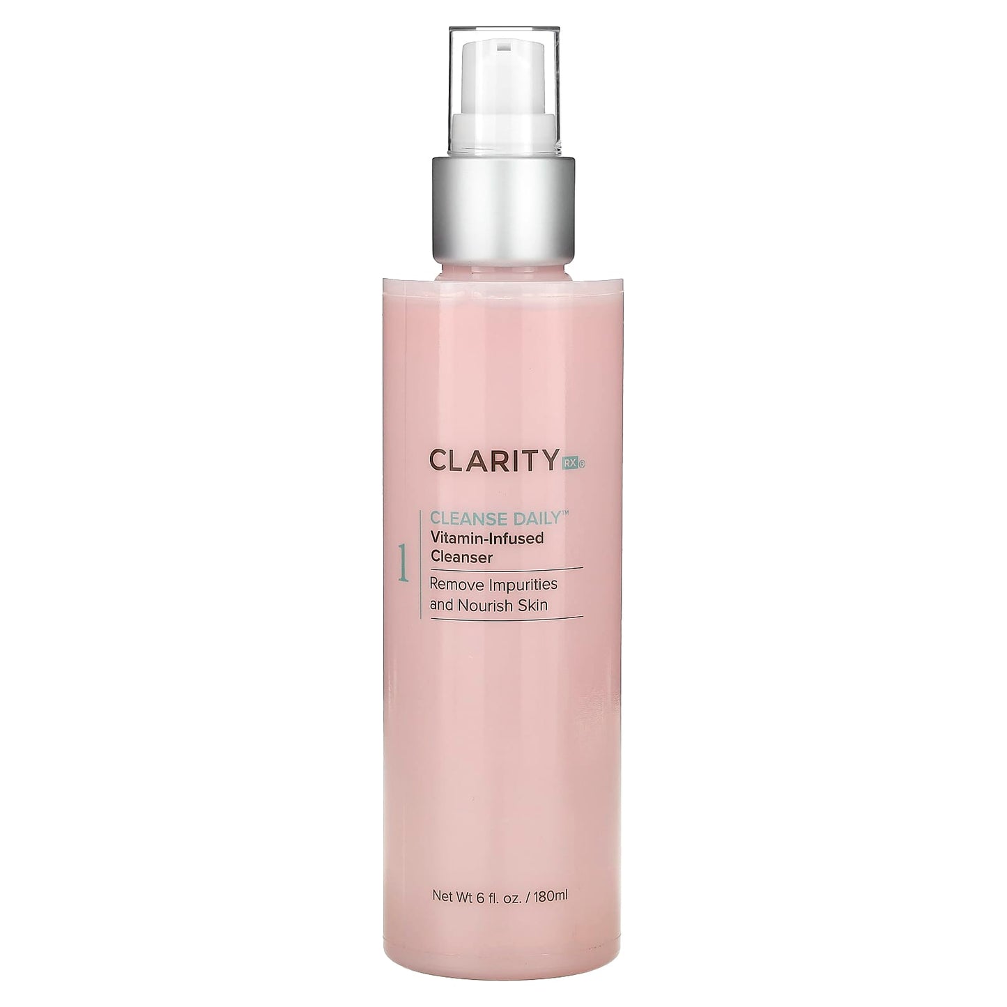 ClarityRx Vitamin-Infused Daily Cleanser for Glowing Skin, 6 fl oz (180 ml) - Image 1