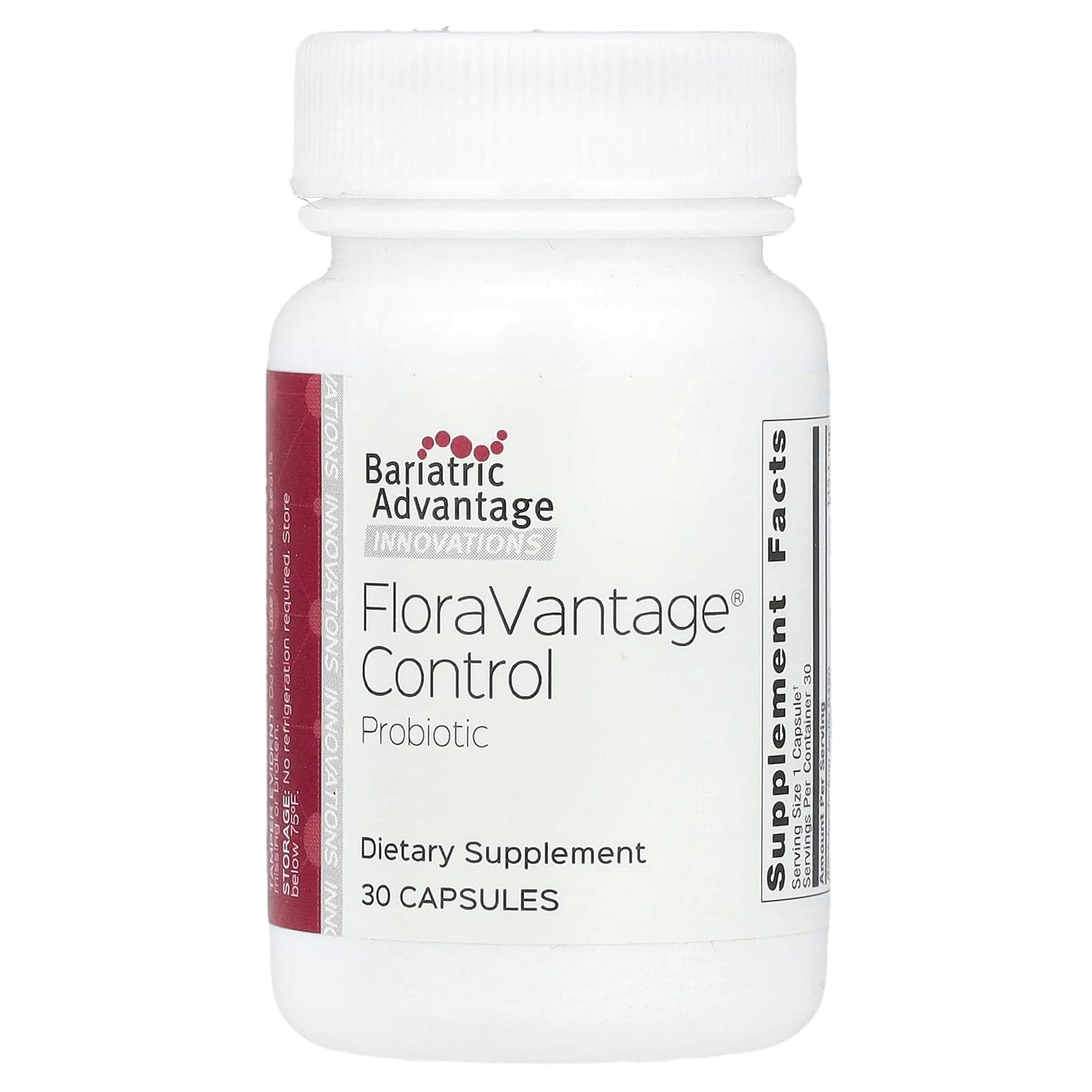 Bariatric Weight Control Probiotic 10 Billion CFU - 30 Capsules - Image 1