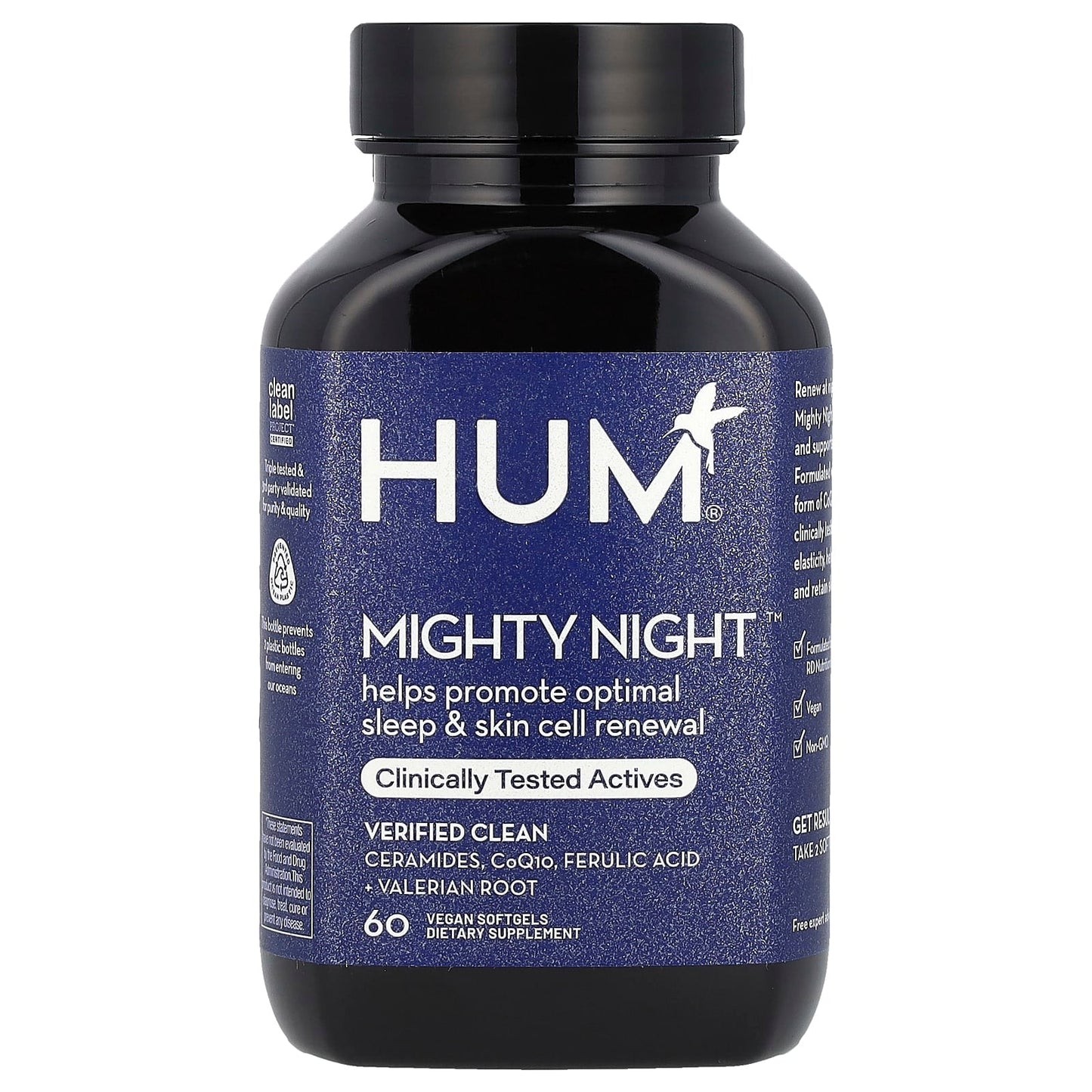 Promote Optimal Sleep & Skin with HUM Nutrition Mighty Night - Image 1