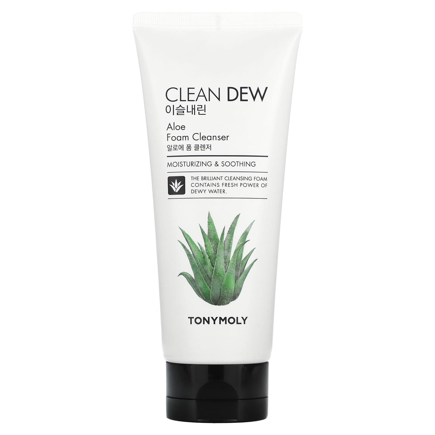 TonyMoly, Clean Dew, Aloe Foam Cleanser, 180 ml - Image 1