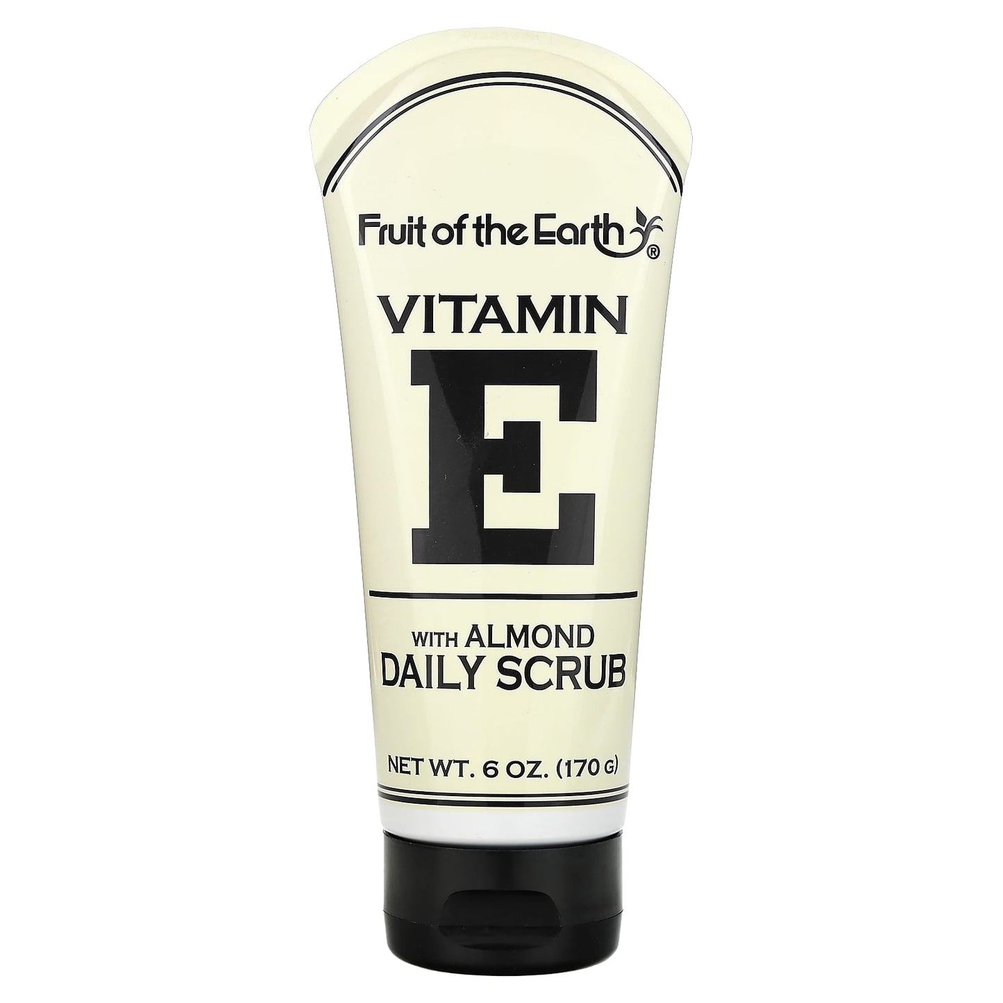 Vitamin E Almond Daily Scrub for Glowing Skin 6 oz by Fruit of the Earth - Image 1