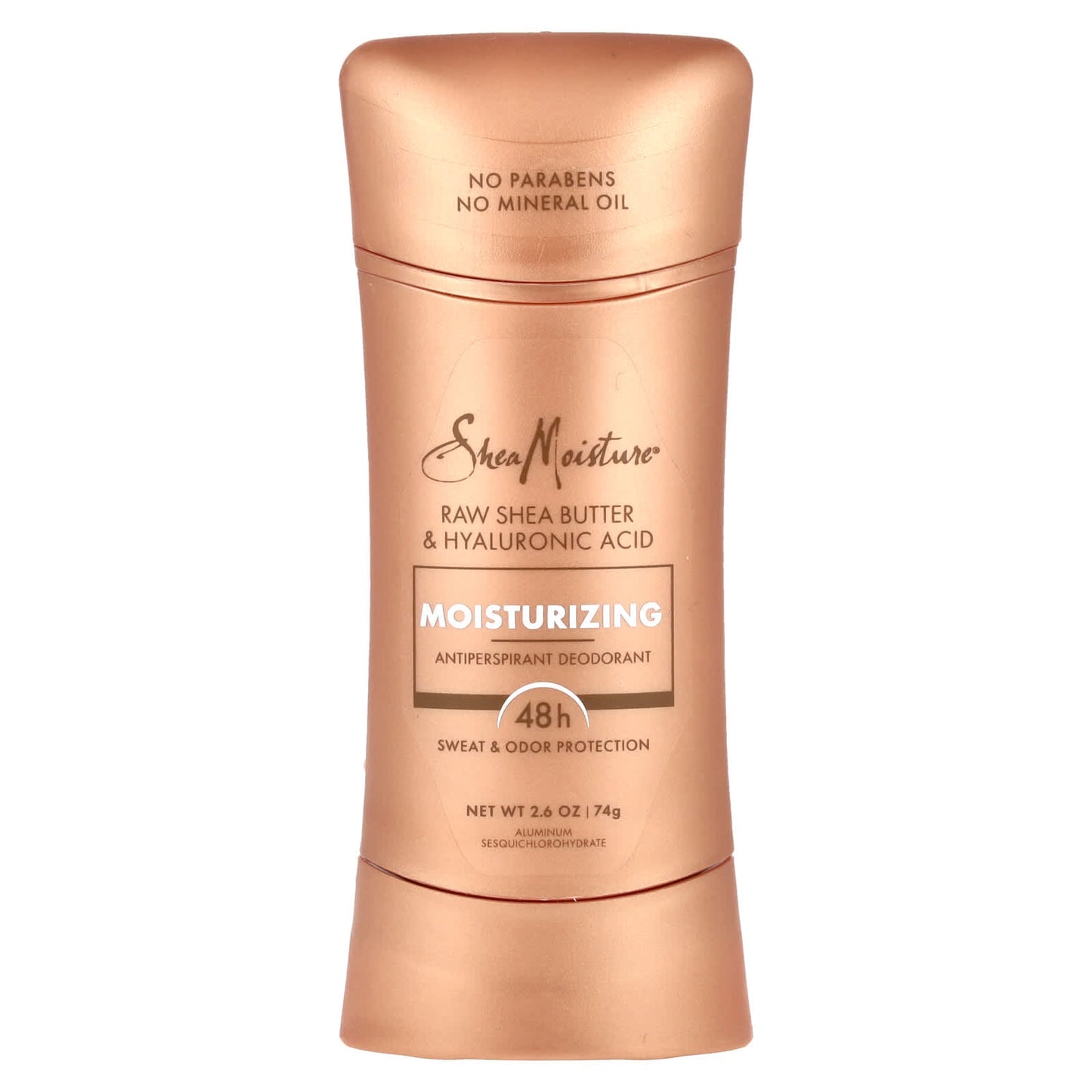 SheaMoisture, Antiperspirant Deodorant, Moisturizing, Raw Shea Butter & Hyaluronic Acid , 2.6 oz (74 g) - Image 1