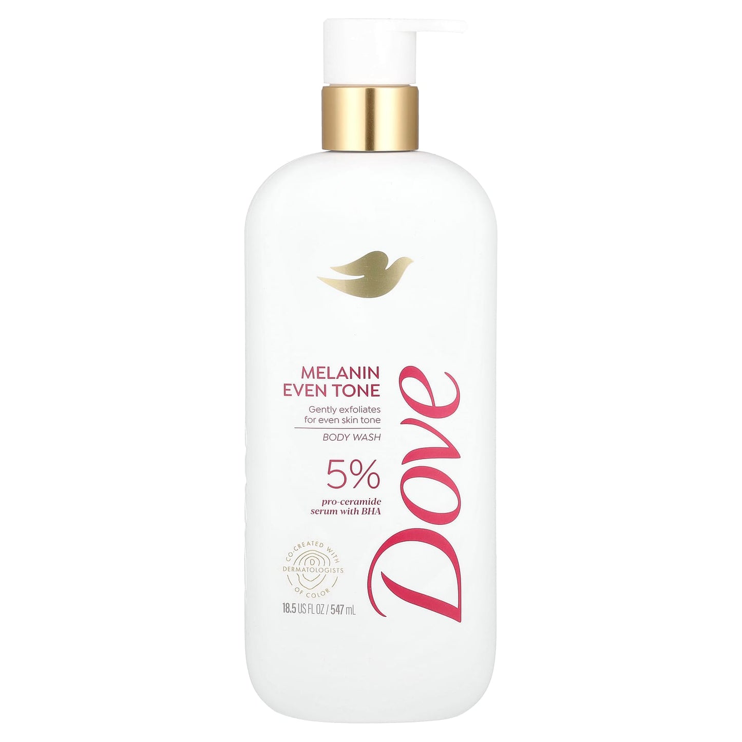 Even Skin Tone Body Wash by Dove, 18.5 fl oz, Paraben & Sulfate Free - Image 1