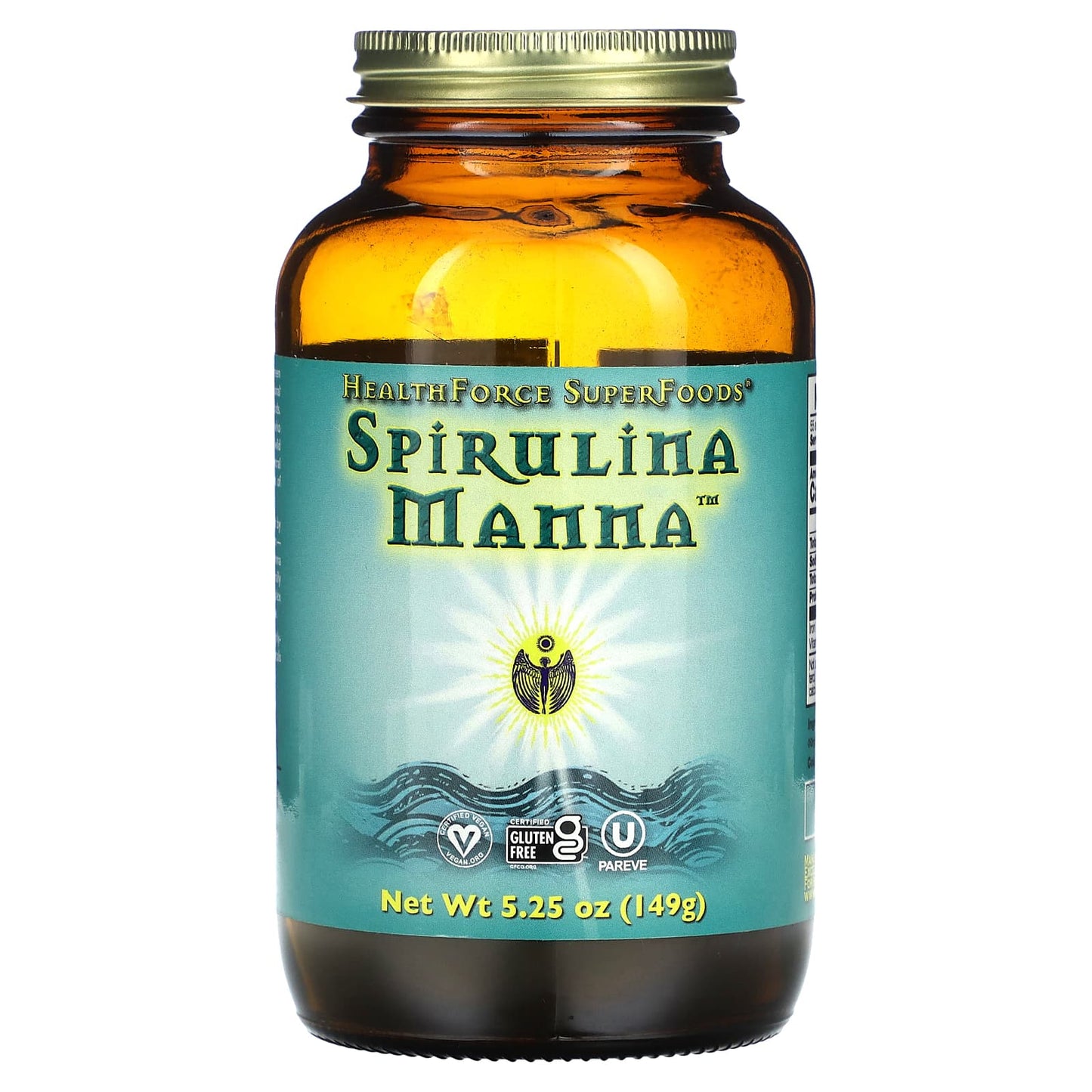 Spirulina Manna Superfood by HealthForce - 5.25 oz (149g) - Image 1
