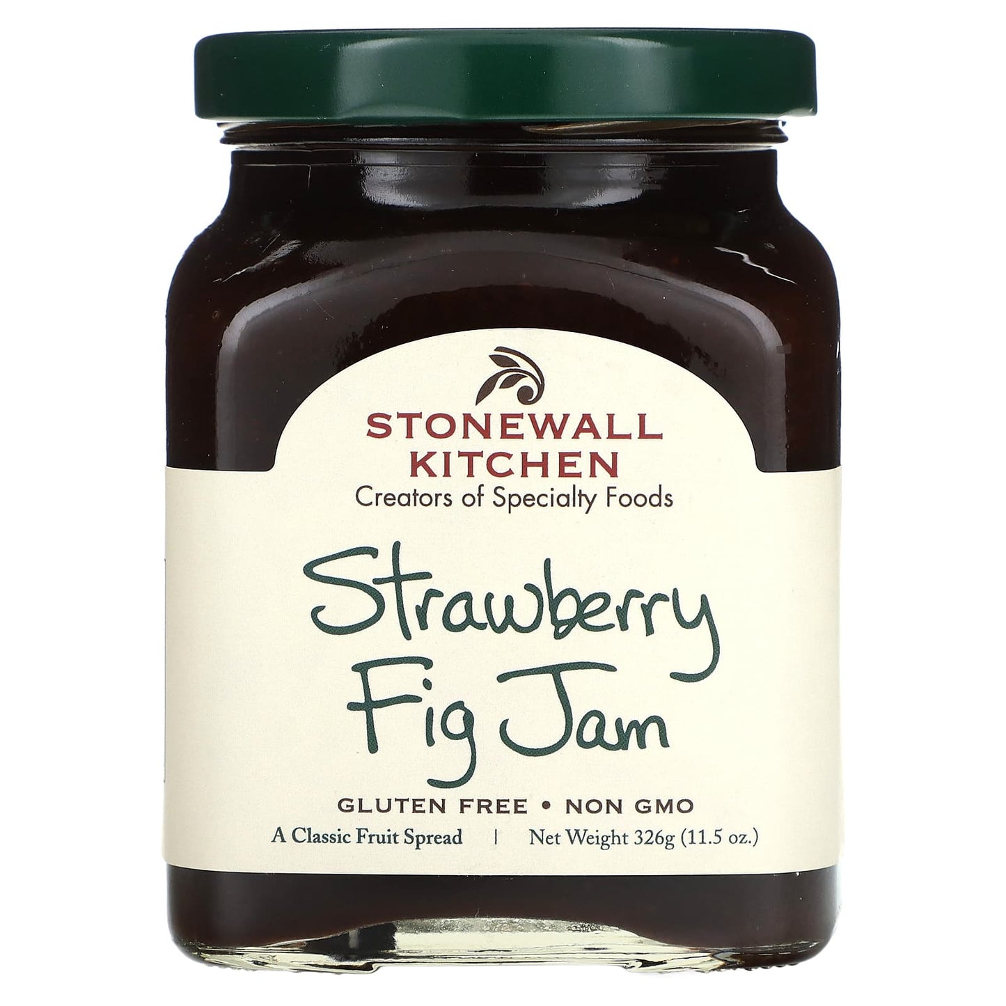 Stonewall Kitchen, Strawberry Fig Jam, 11.5 oz (326 g) - Image 1