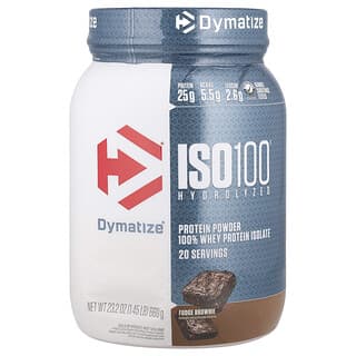 Dymatize ISO100 Hydrolyzed Whey Protein Isolate - Fudge Brownie