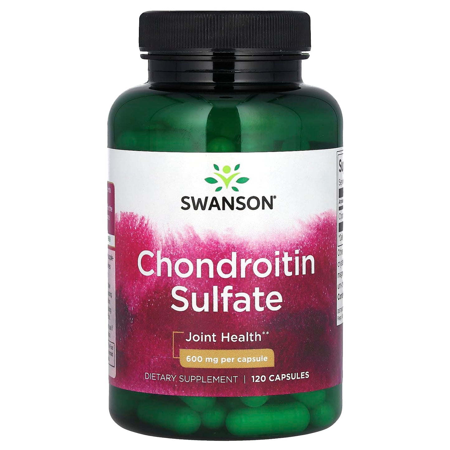 Swanson, Chondroitin Sulfate, 600 mg, 120 Capsules - Image 1