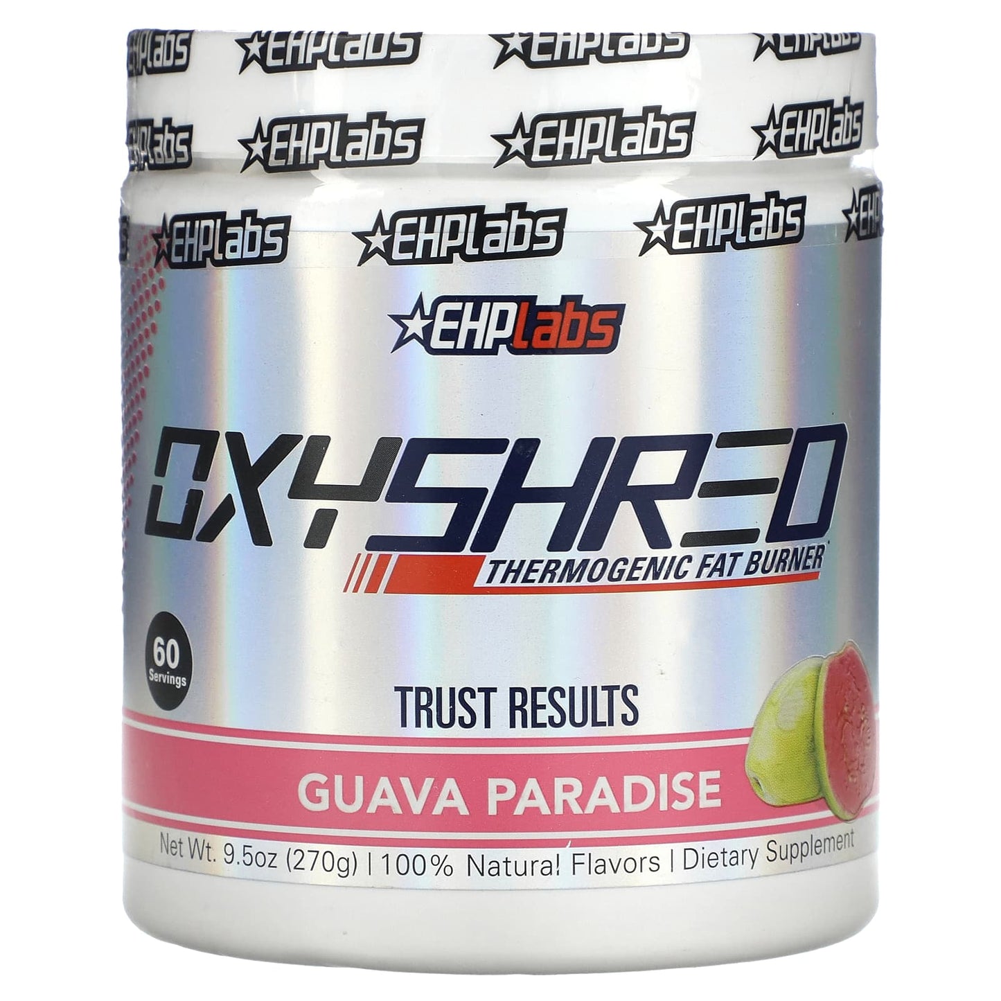 EHPlabs OxyShred Thermogenic Fat Burner, Guava Paradise, 270g - Image 1