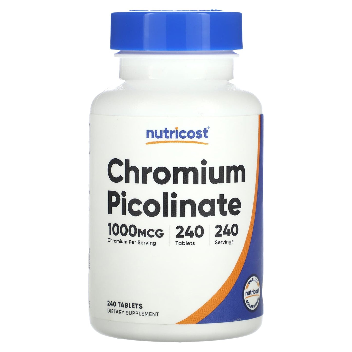 Nutricost, Chromium Picolinate, 1,000 mcg, 240 Tablets - Image 1