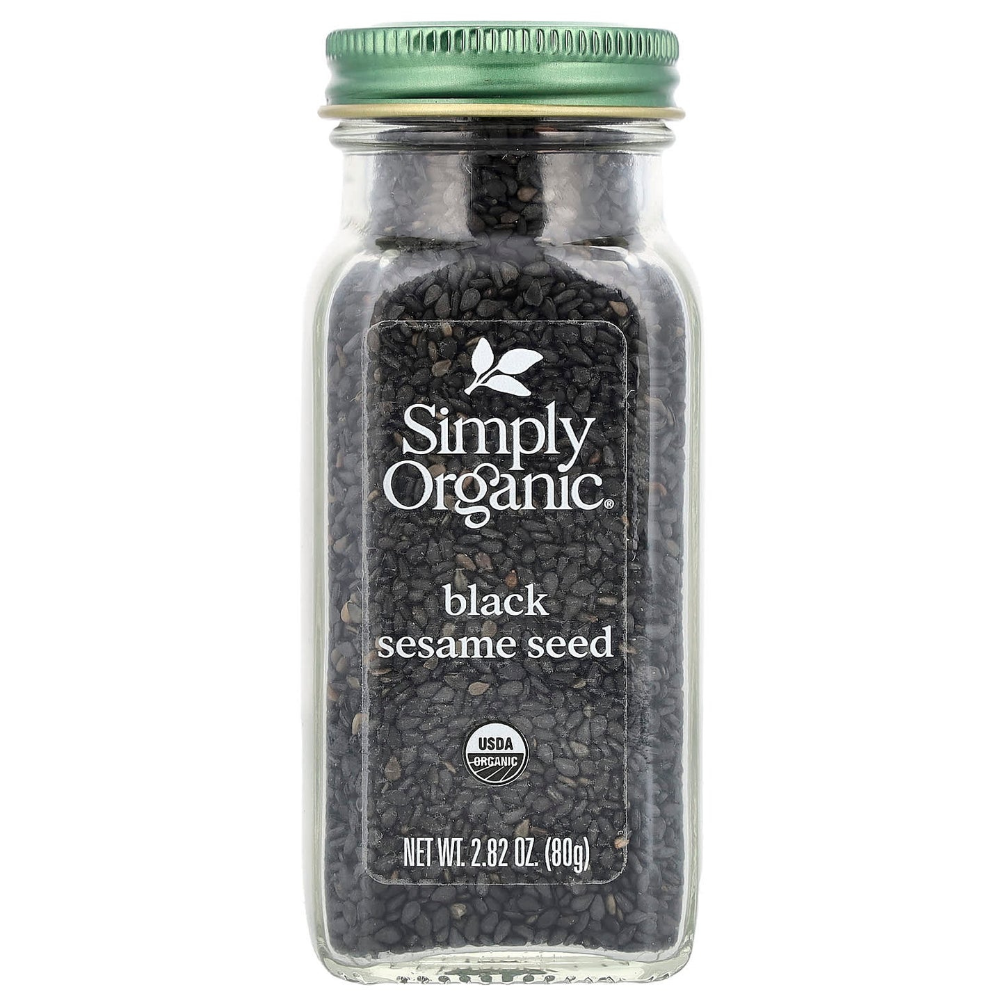 Simply Organic, Black Sesame Seed, 2.82 oz (80 g) - Image 1
