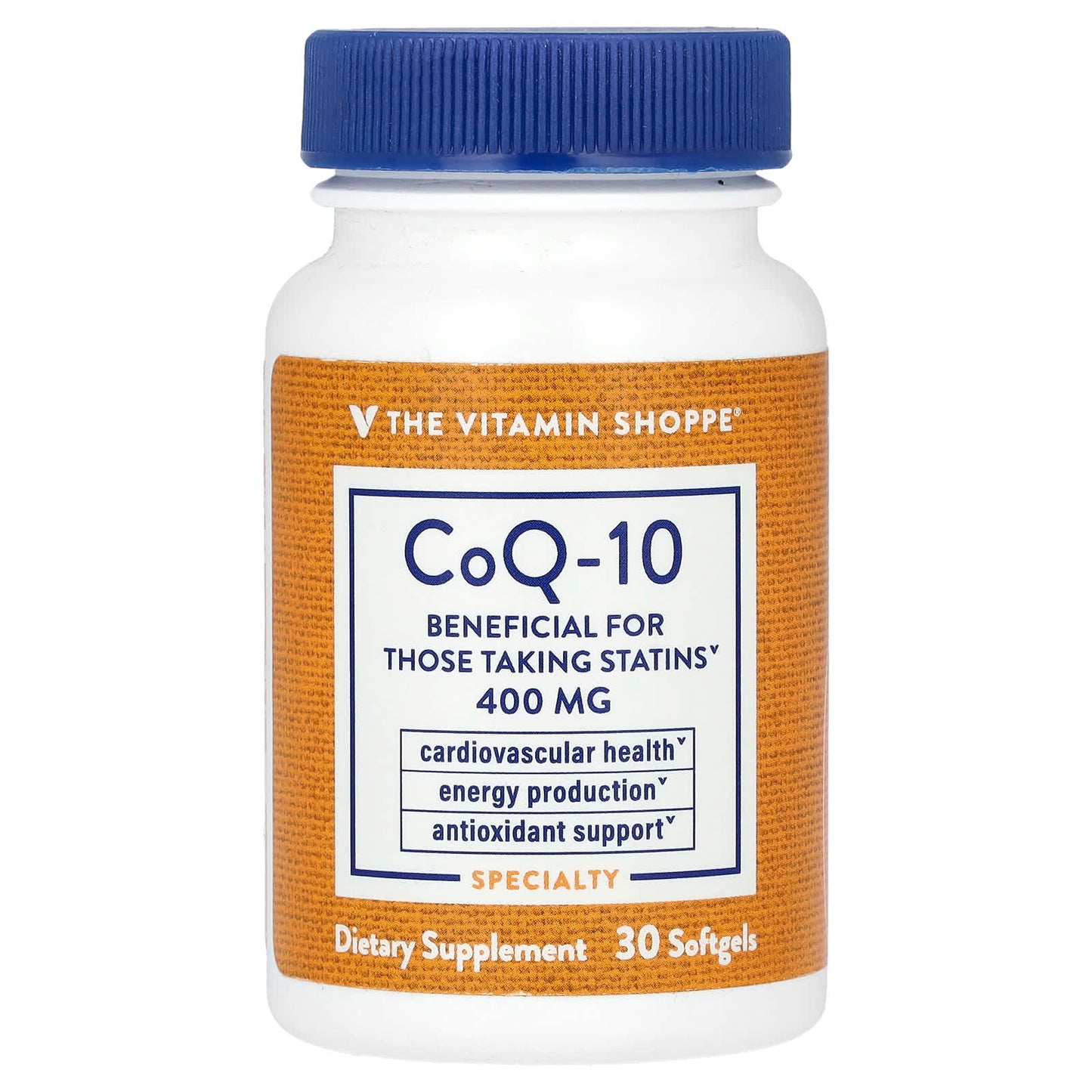 The Vitamin Shoppe, CoQ-10, 400 mg, 30 Softgels - Image 1