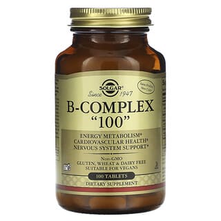 Solgar B-Complex 100 Tablets - Energy Metabolism Support