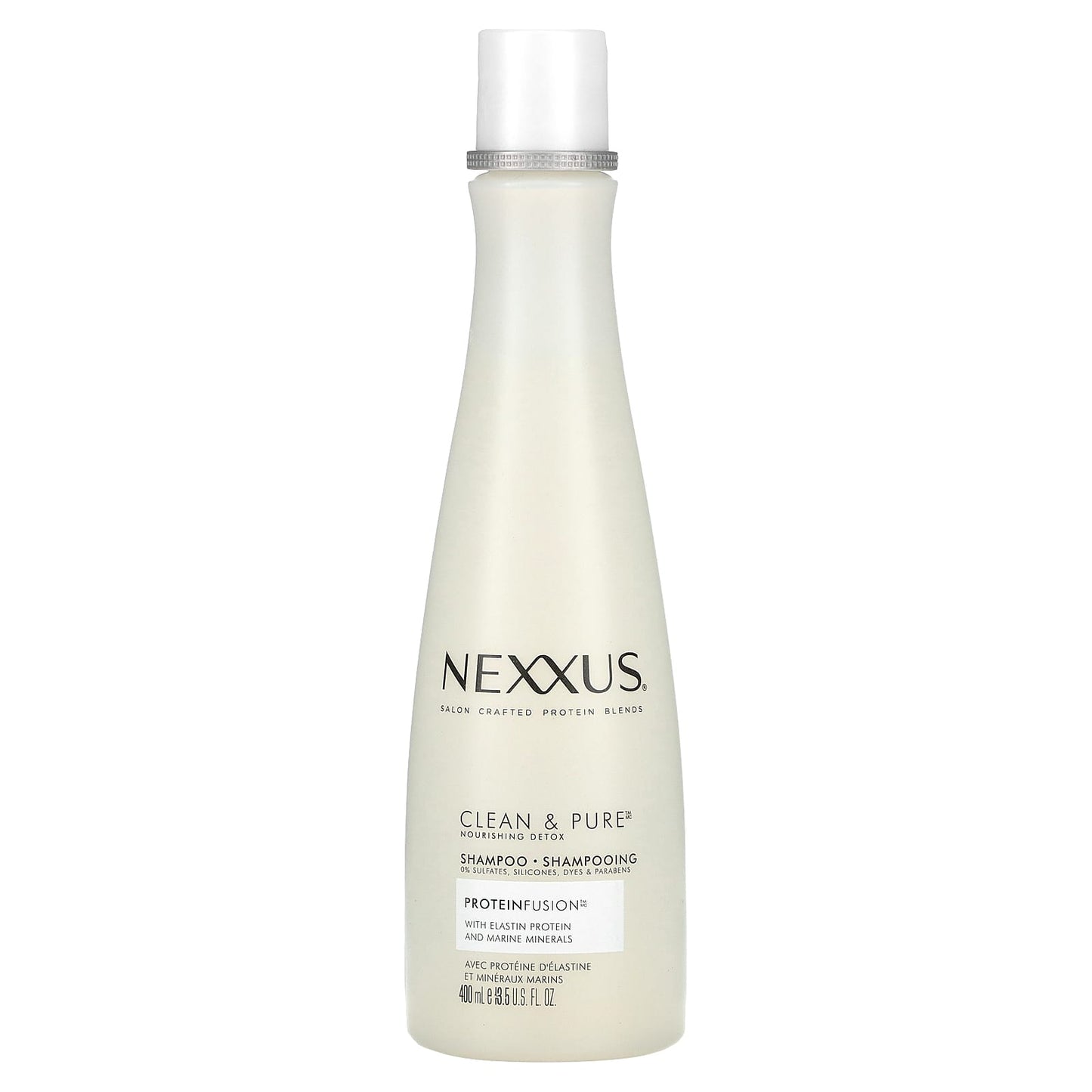 Nexxus, Clean & Pure Nourishing Detox Shampoo, 13.5 fl oz (400 ml) - Image 1