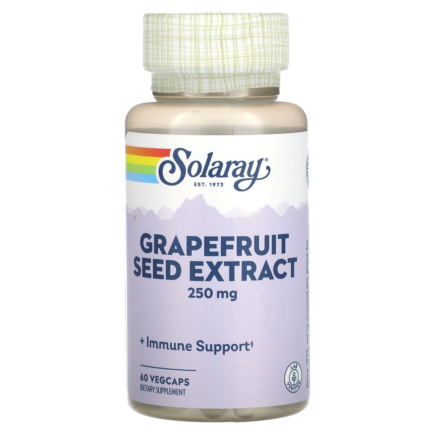 Solaray, Grapefruit Seed Extract, 250 mg, 60 VegCaps - Image 1