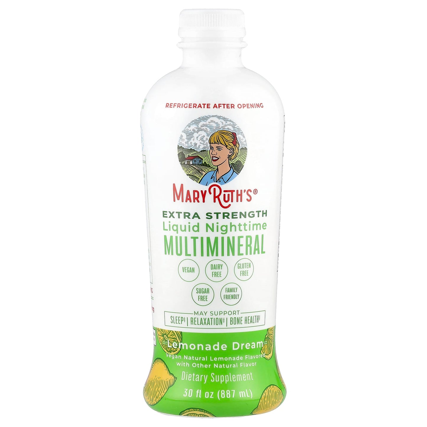 MaryRuth's, Extra Strength Liquid Nighttime Multimineral, Lemonade Dream, 30 fl oz (887 ml) - Image 1
