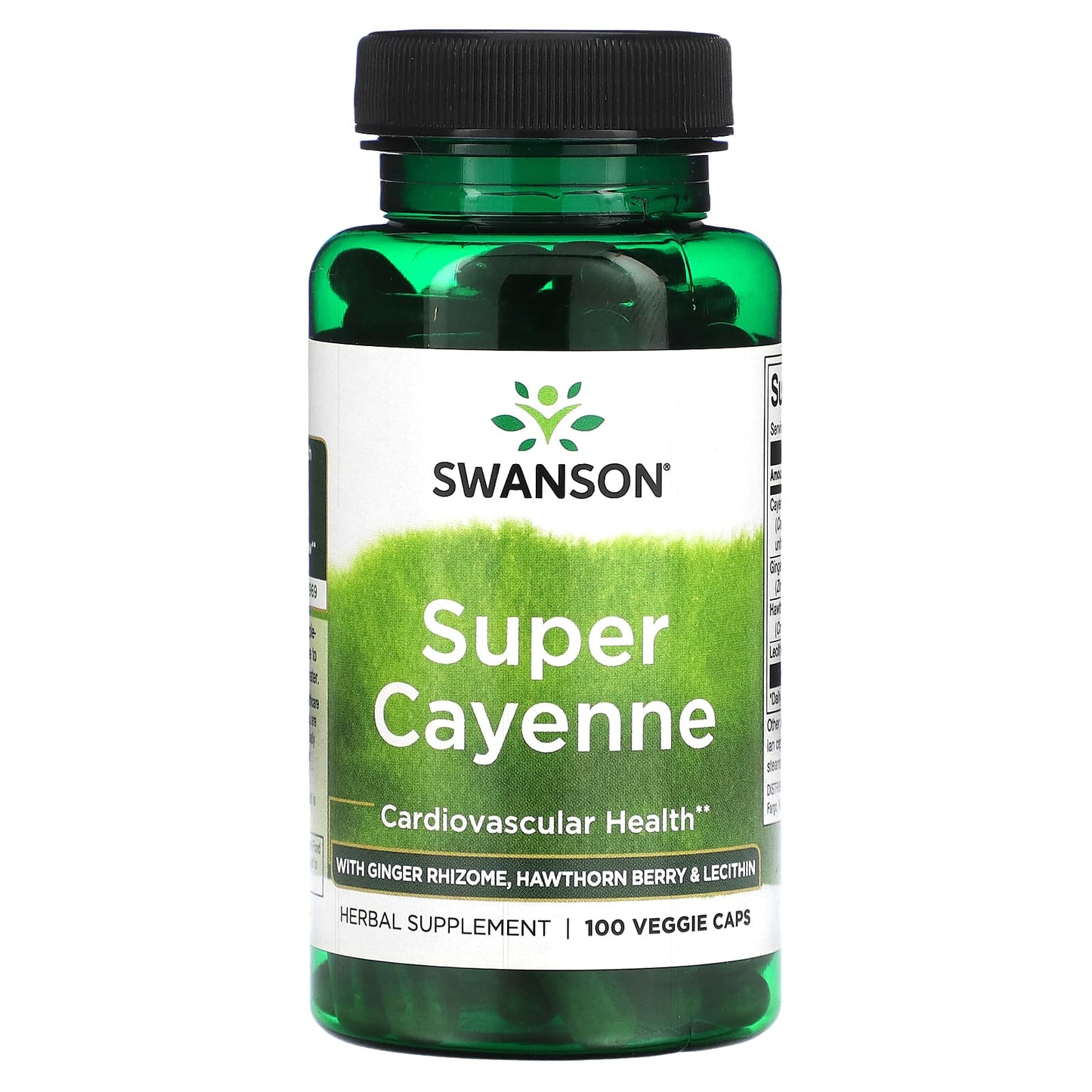 Swanson, Super Cayenne, 100 Veggie Caps - Image 1