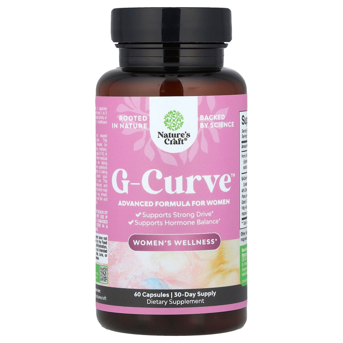 Nature's Craft, Women's Wellness, G-Curve™, 60 Capsules - Image 1