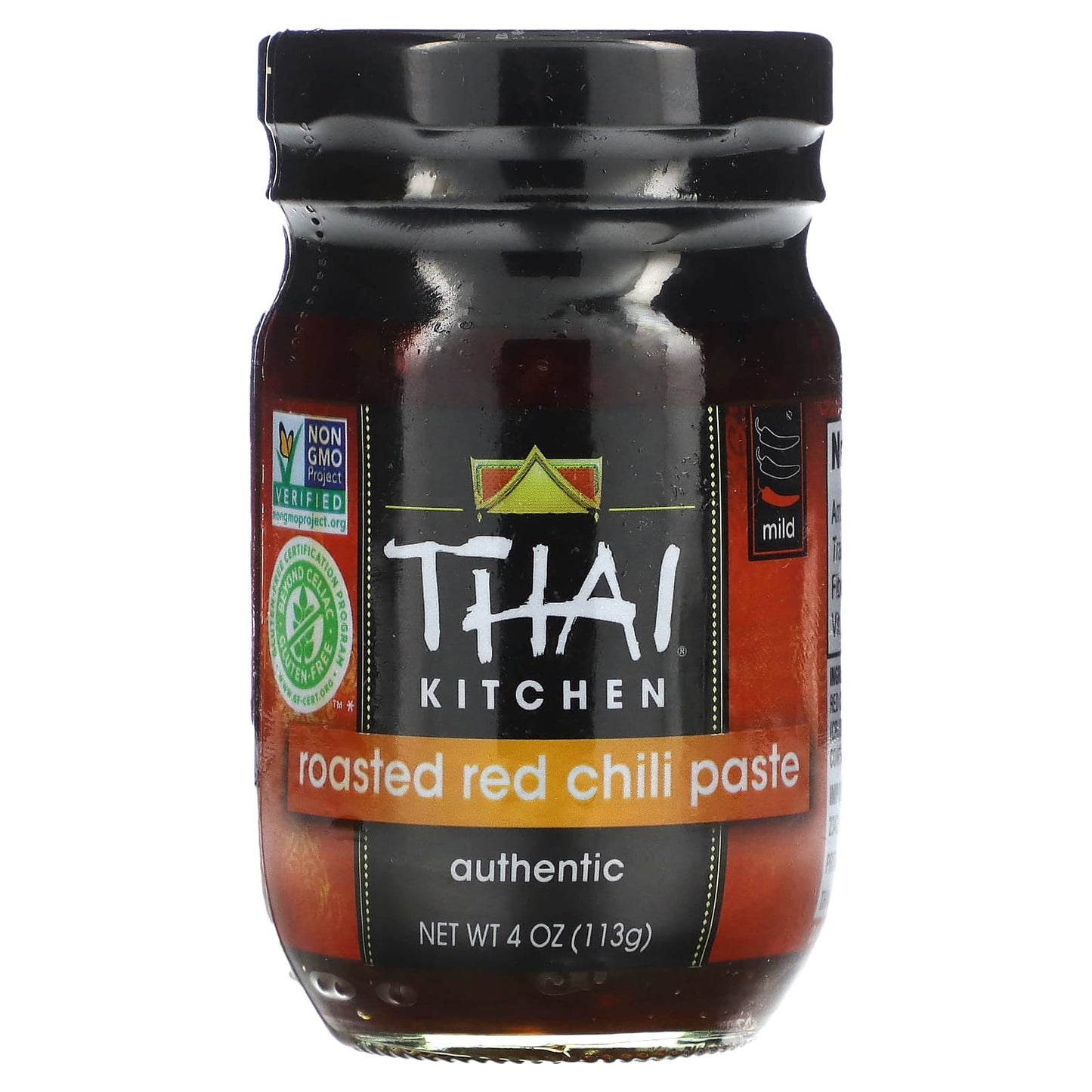 Thai Kitchen, Roasted Red Chili Paste, Mild, 4 oz (113 g) - Image 1