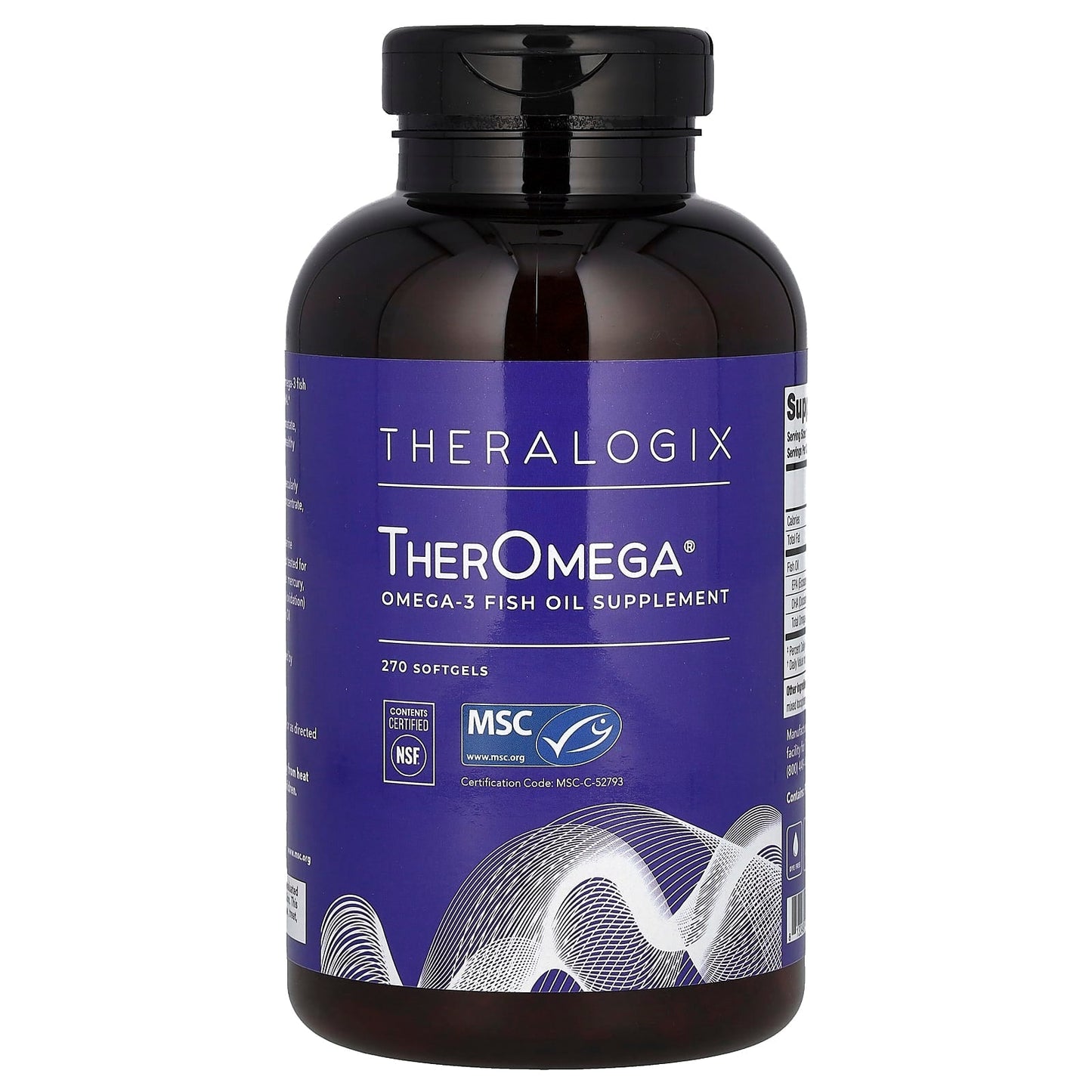 Theralogix, TherOmega, 270 Softgels - Image 1