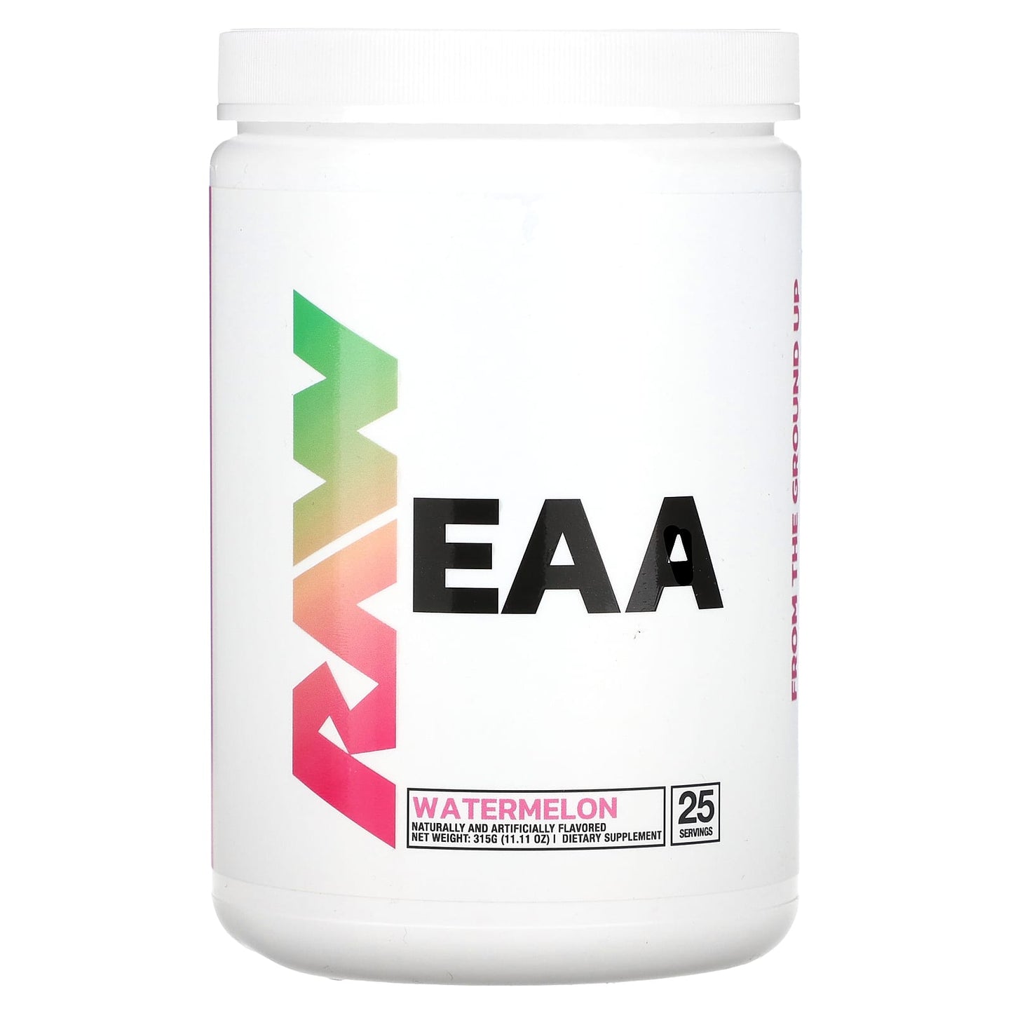 Raw Nutrition, EAA, Watermelon, 11.11 oz (315 g) - Image 1
