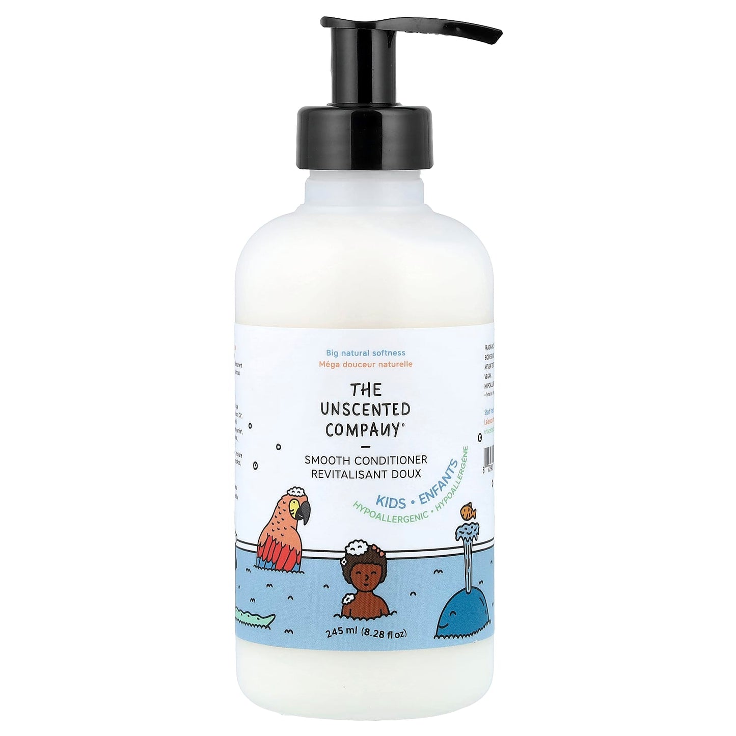The Unscented Company, Kids, Smooth Conditioner , 8.28 fl oz (245 ml) - Image 1