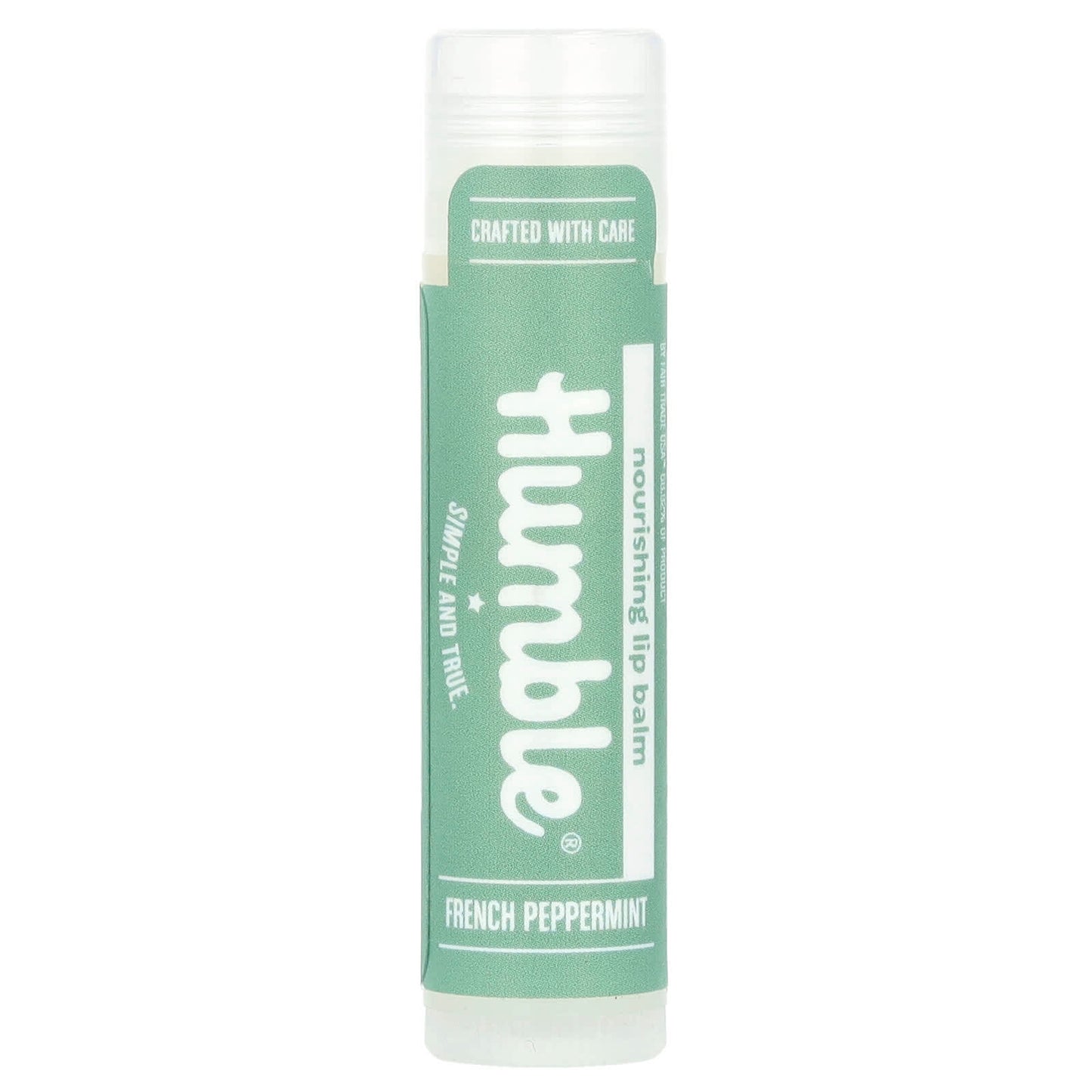 French Peppermint Lip Balm by Humble Brands - Cruelty-Free & Fair Trade - Image 1