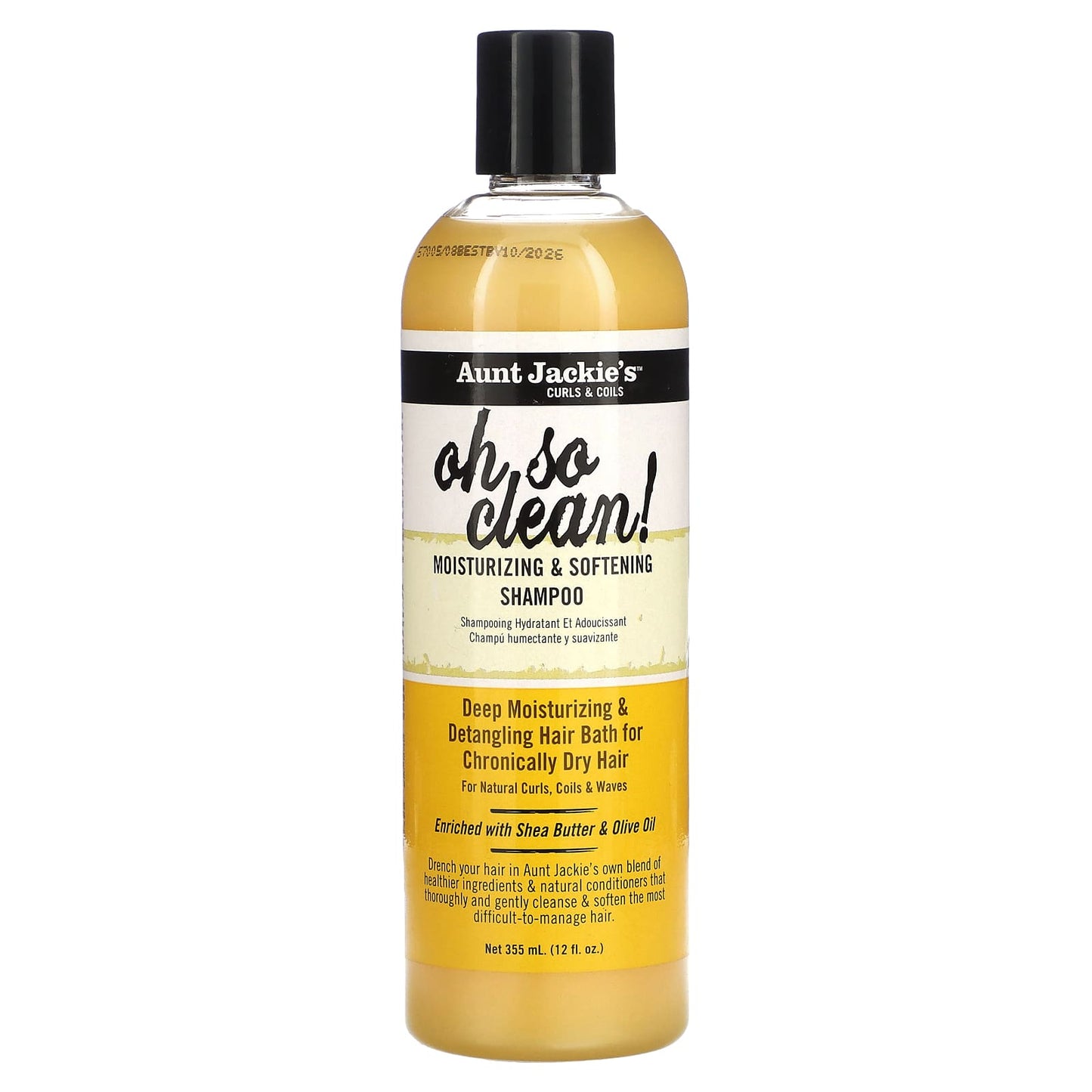 Moisturizing Shampoo for Natural Curls & Coils - Aunt Jackie's - Image 1