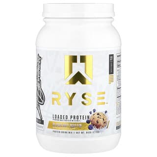 RYSE Blueberry Muffin Loaded Whey Protein with MCTs, 2.1 lb