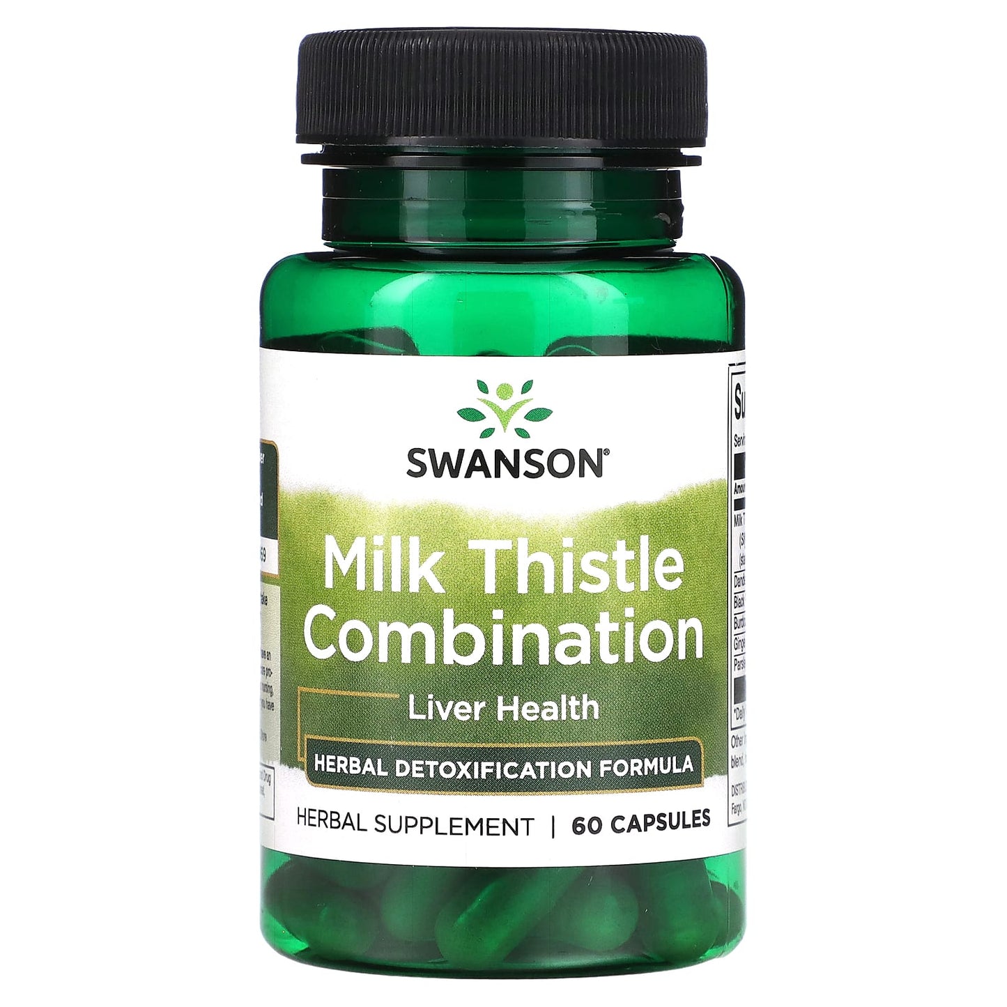 Swanson, Milk Thistle Combination, 60 Capsules - Image 1