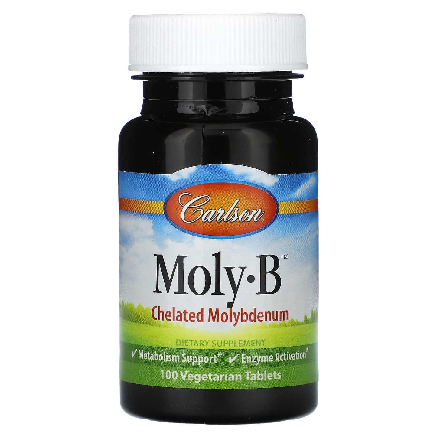 Carlson Moly-B Dietary Supplement for Metabolism Support, 100 Tablets - Image 1