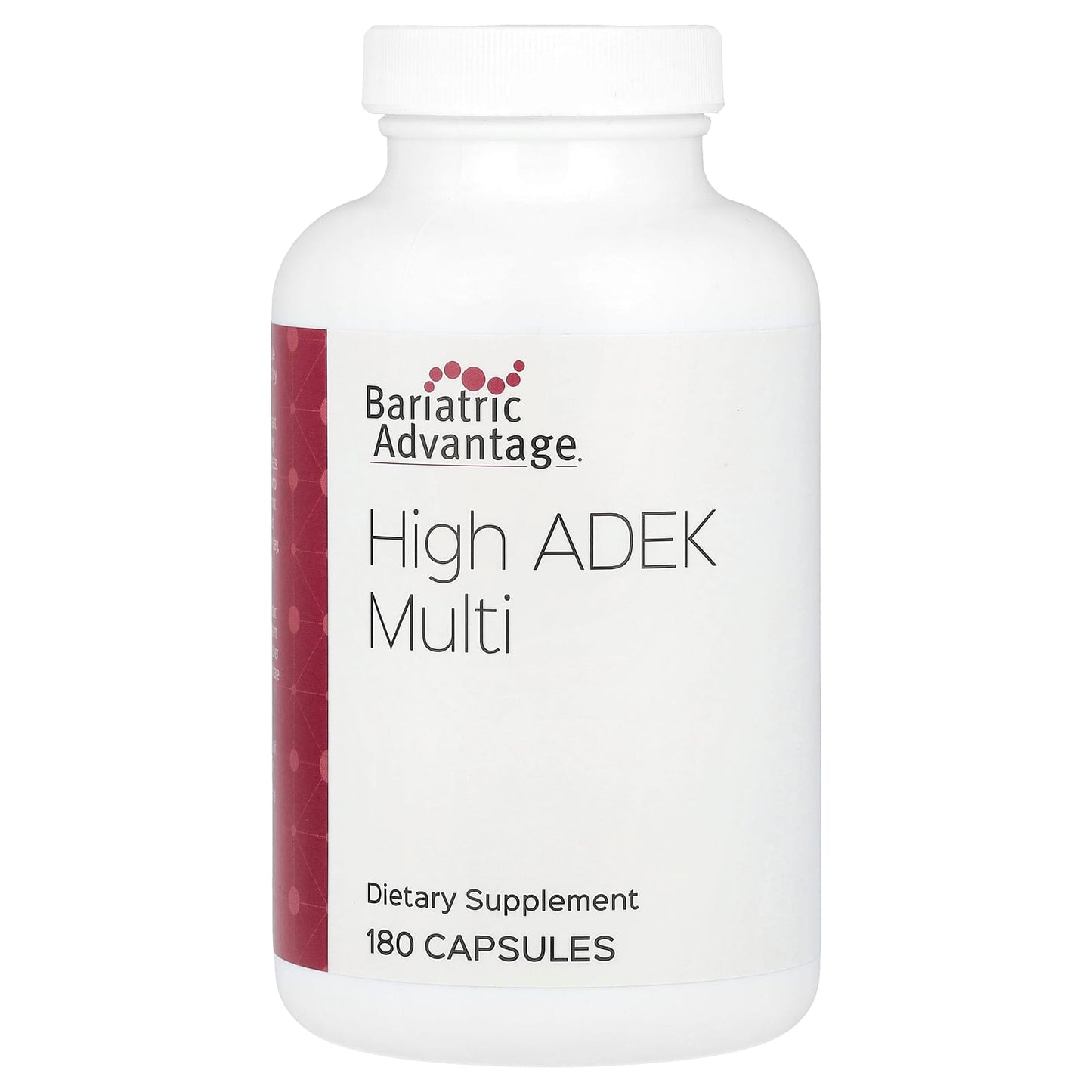 Bariatric Advantage High ADEK Multi for Weight Loss Surgery Patients | 180 Capsules - Image 1