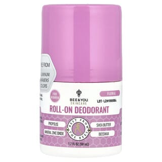 Natural Deodorant for Women - Floral Scent, Aluminum-Free, 50ml