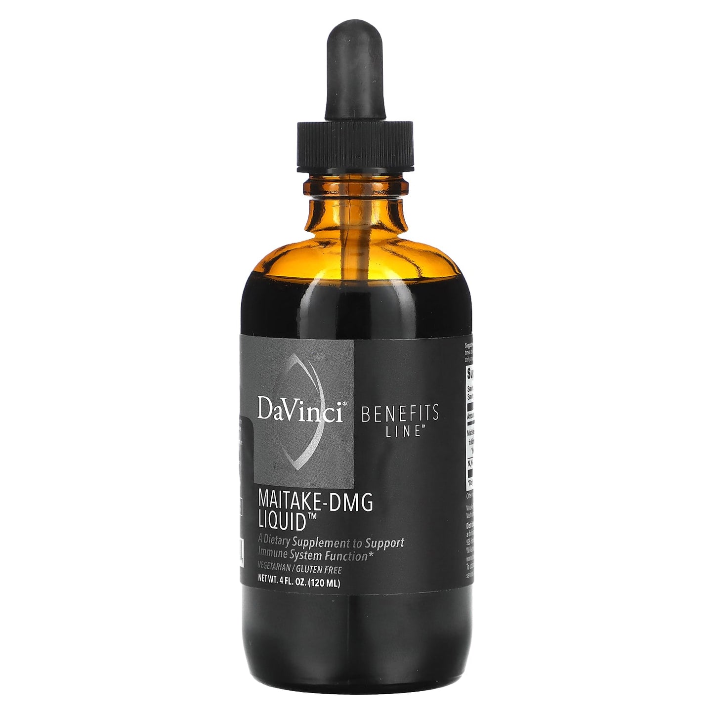 DaVinci Laboratories Maitake-DMG Liquid Immune Support Supplement - Image 1
