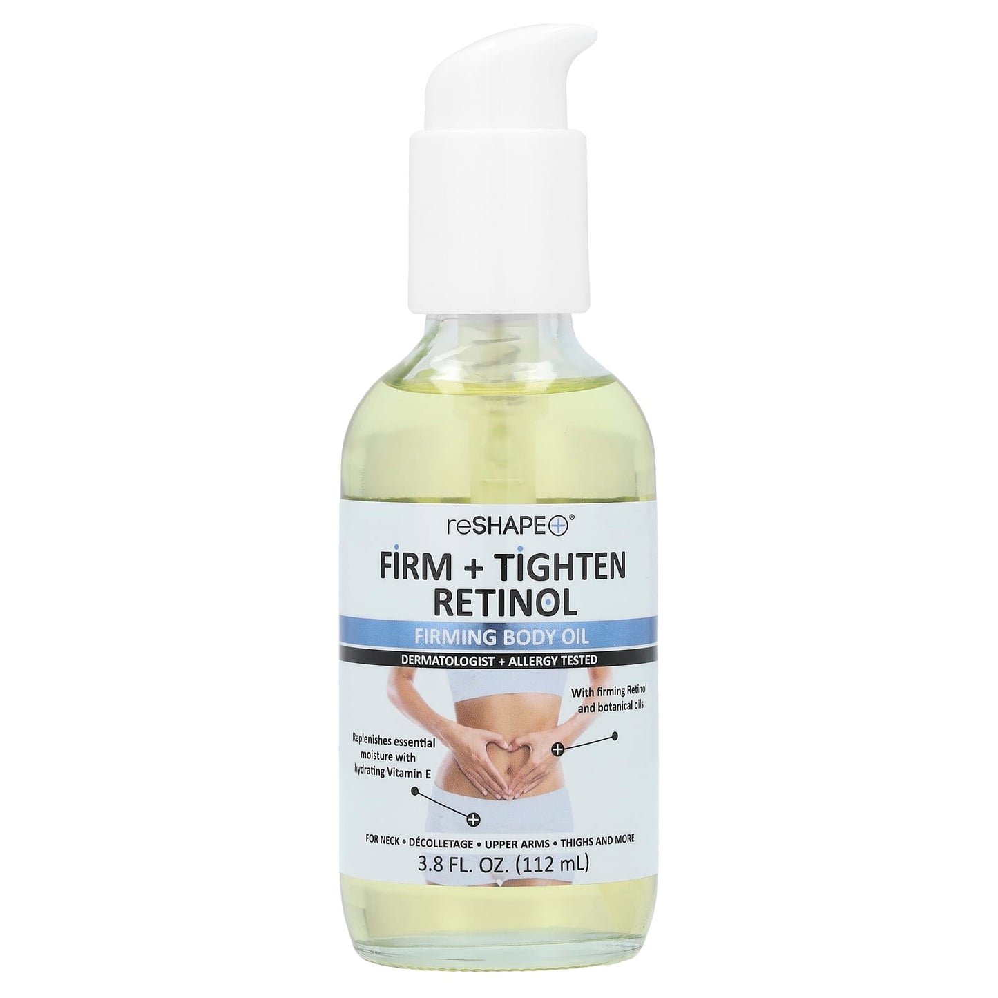 Reshape Plus, Firm + Tighten Retinol, Firming Body Oil, 3.8 fl oz (112 ml) - Image 1