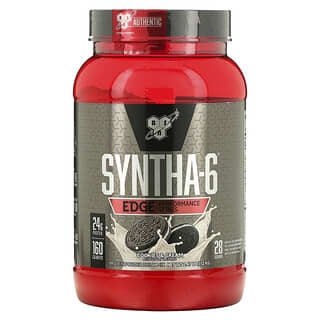 BSN Syntha-6 Edge Protein Powder Drink Mix, Cookies & Cream, 2.47 lb
