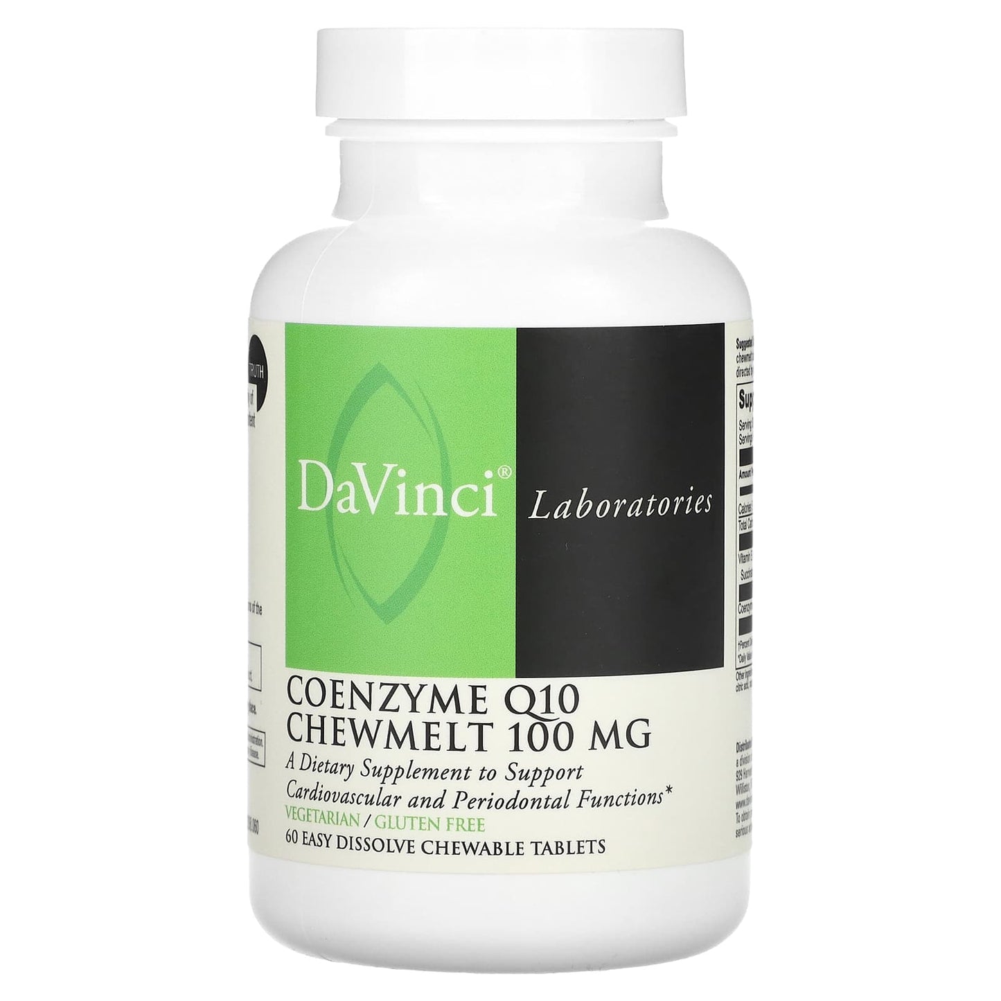 DaVinci CoQ10 Chewmelt 100mg - Supports Heart Health & More - Image 1