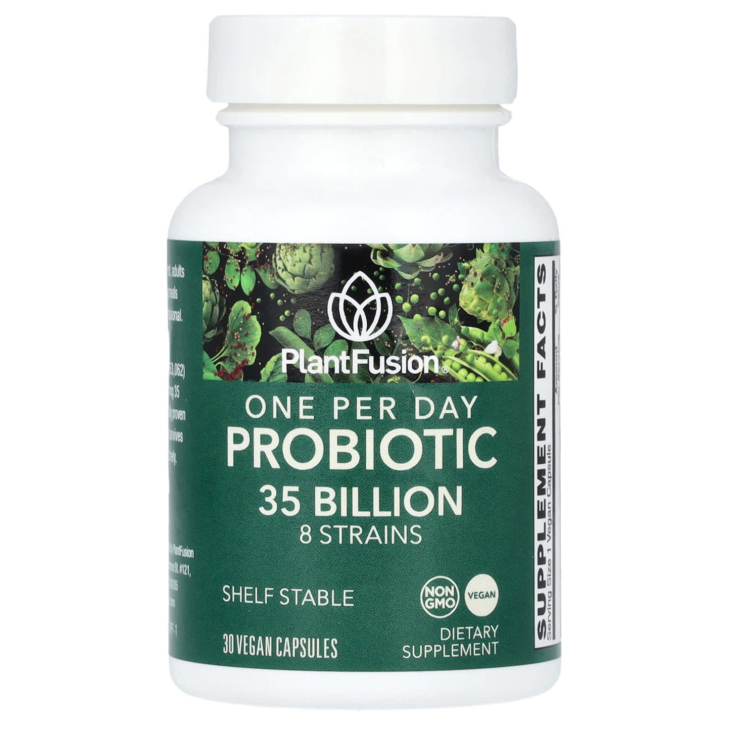 PlantFusion, One Per Day Probiotic, 35 Billion, 30 Vegan Capsules - Image 1